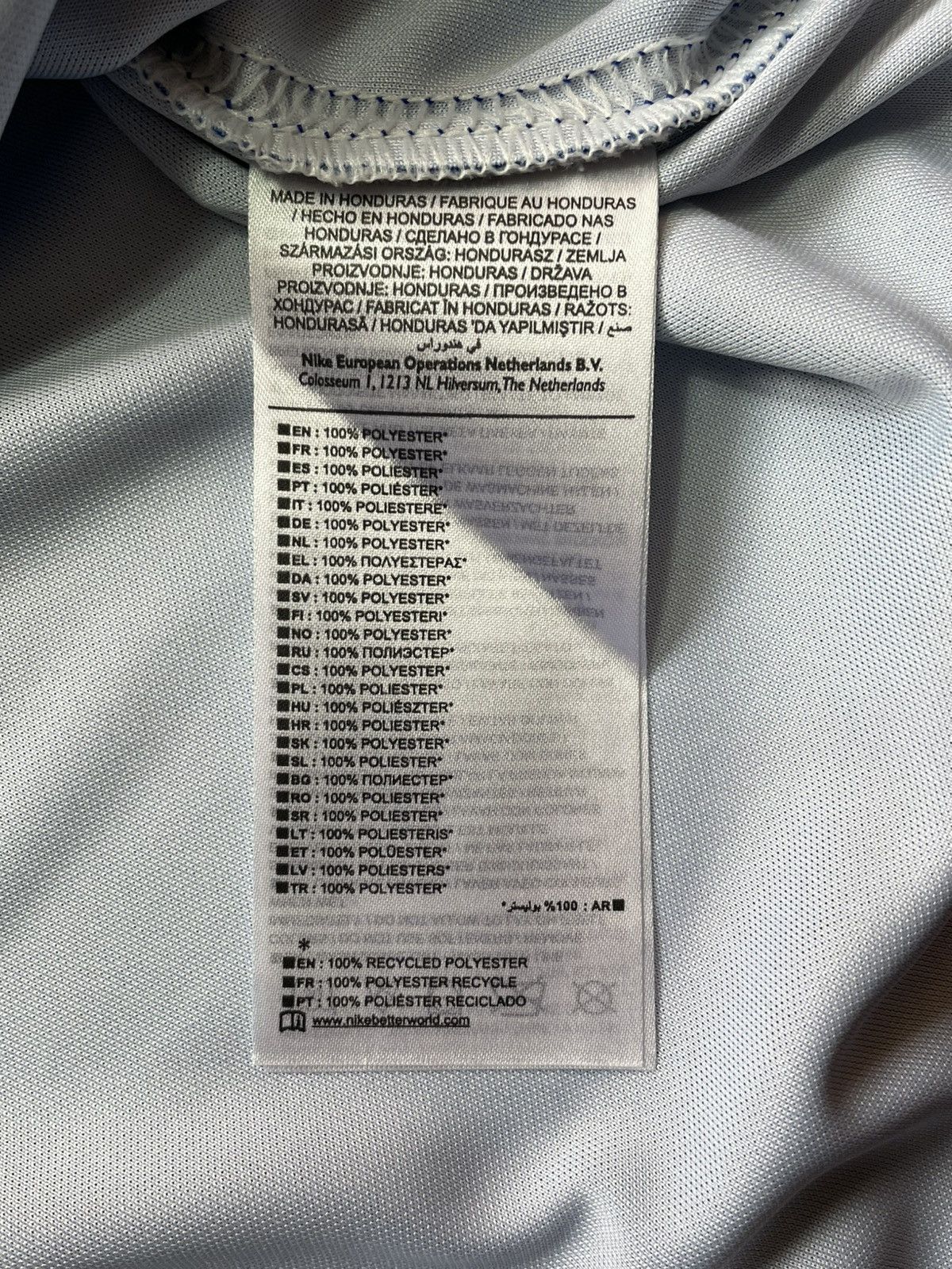 Nike Nike Chelsea FC 2018 2019 Hazard Limited Edition NFL Jersey Size US L / EU 52-54 / 3 - 9 Thumbnail