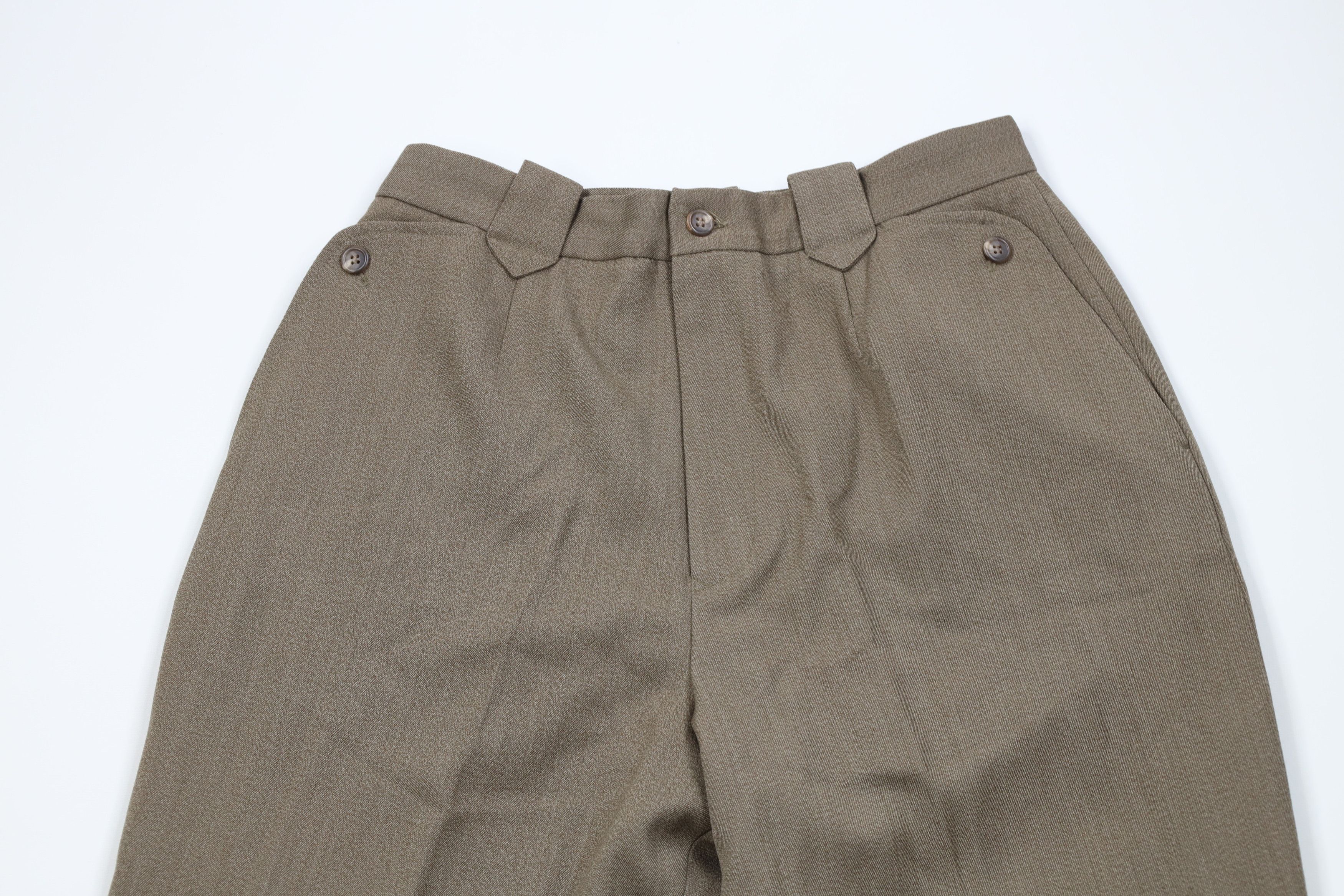 Ralph Lauren × Vintage Vintage 70s 80s Ralph Lauren Tapered Leg Chino Pants USA Size 30" / US 8 / IT 44 - 2 Thumbnail