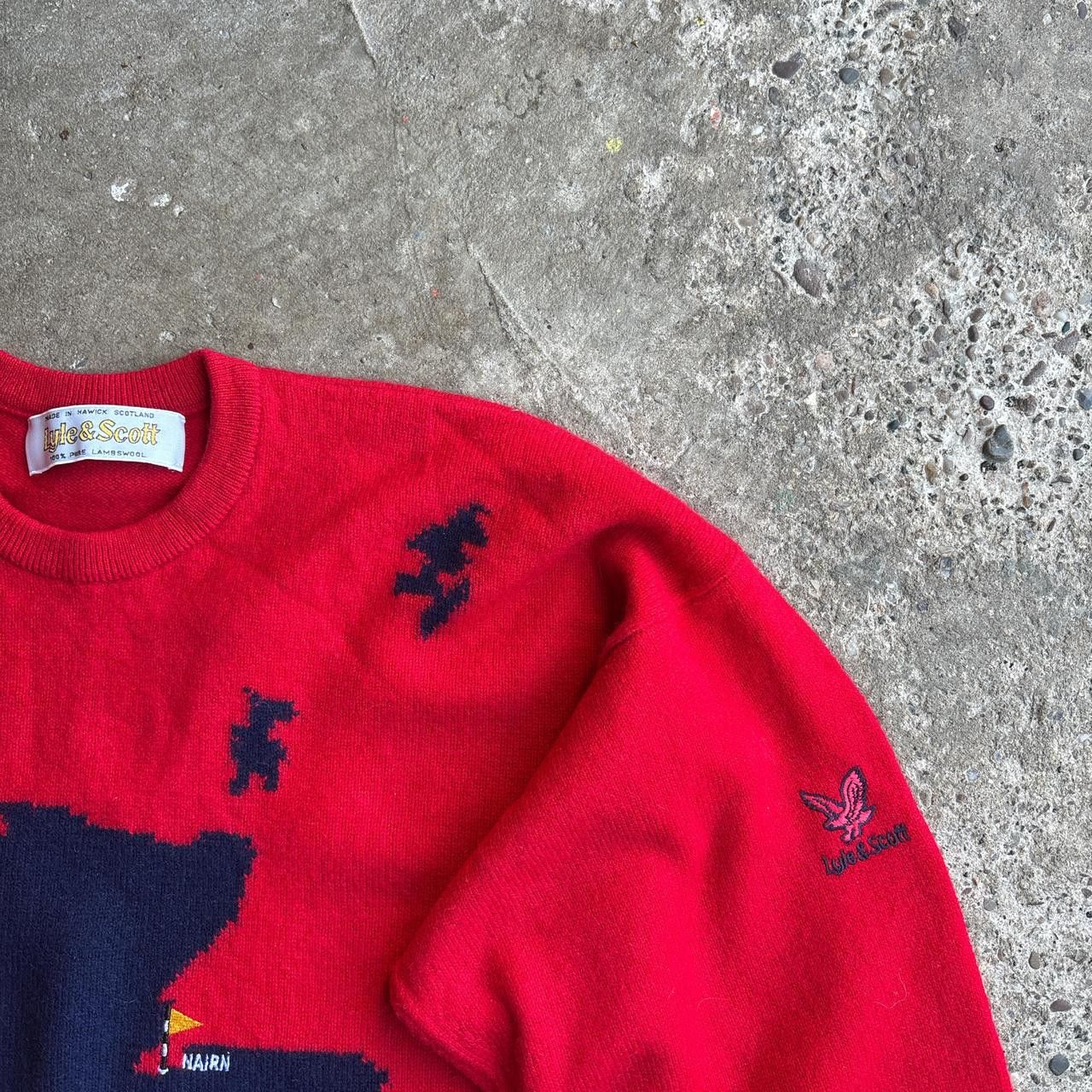 Lyle & Scott Vintage Lyle & Scott Lambswool Nairn Golf Jumper7- Size US XL / EU 56 / 4 - 3 Thumbnail