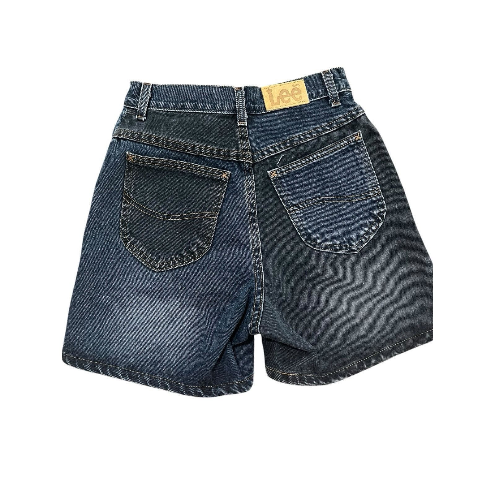 Lee Lee Two Toned Highwaisted Shorts: 5 Size 25" / US 0 / IT 36 - 4 Thumbnail