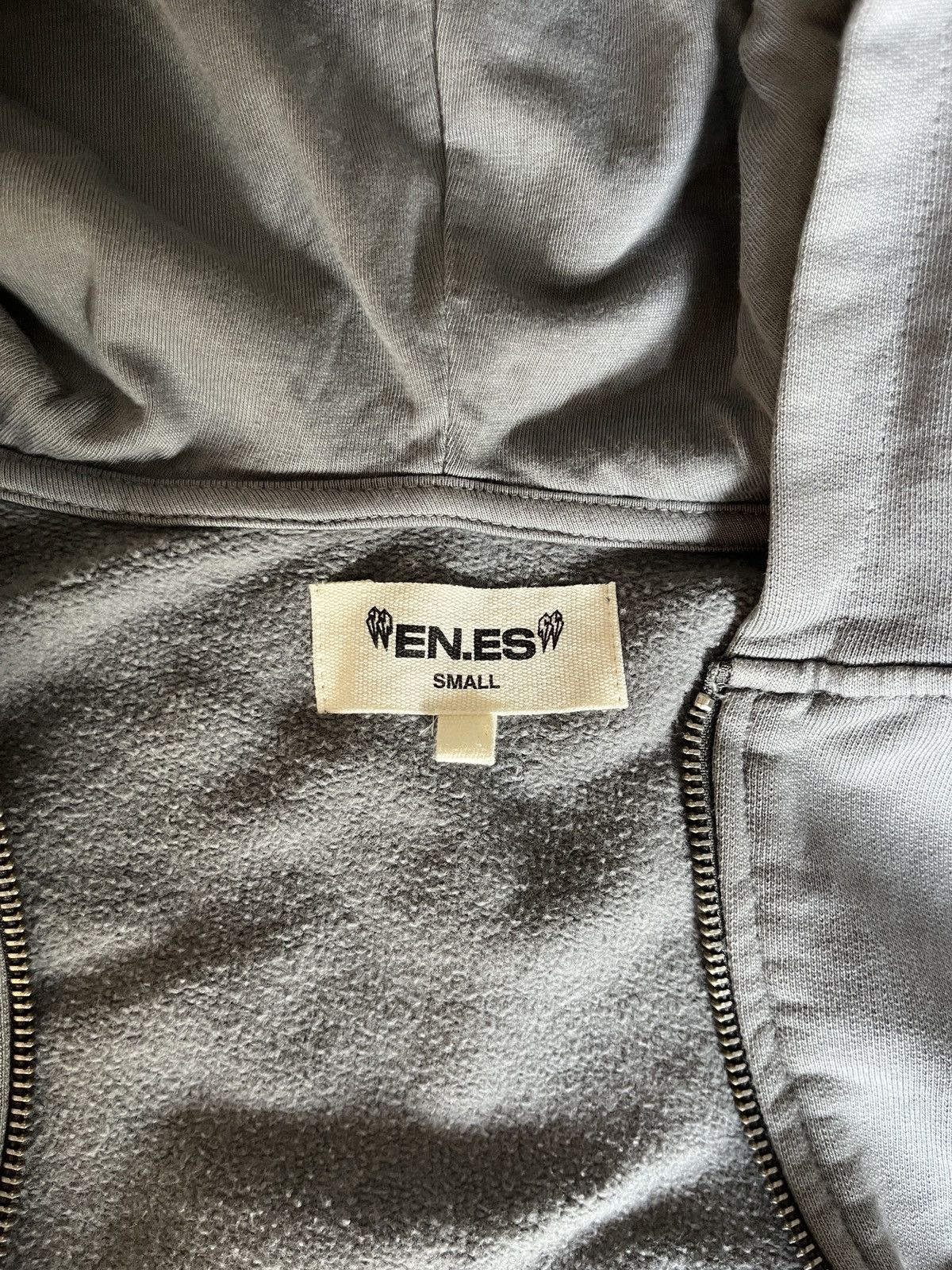 Other GREY BOXY LOOSE ZIP UP HOODIE (S) Size US S / EU 44-46 / 1 - 4 Thumbnail