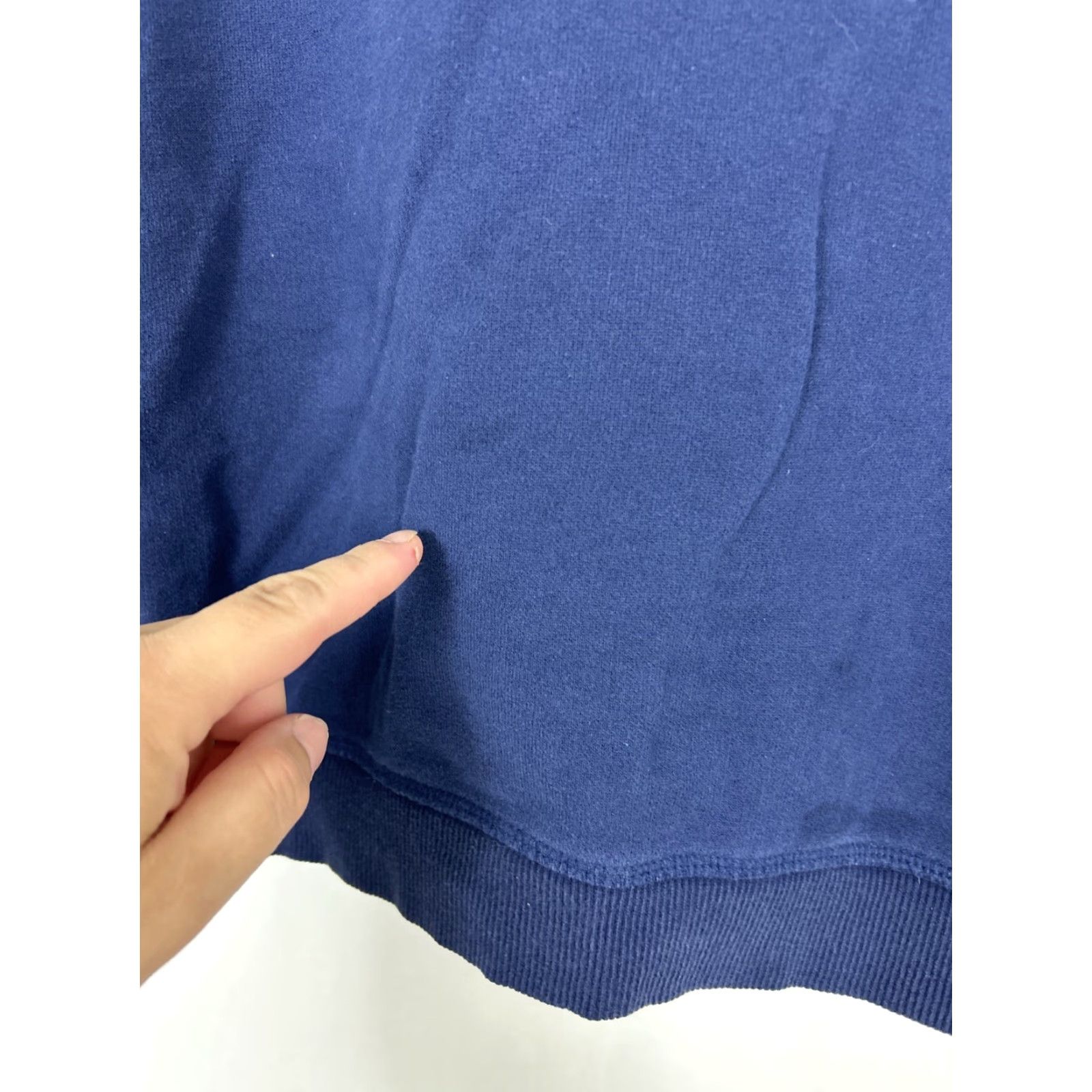 Ivy Park IVY PARK Womens Medium Navy Blue Pullover Hooded Sweatshirt Size M / US 6-8 / IT 42-44 - 7 Thumbnail