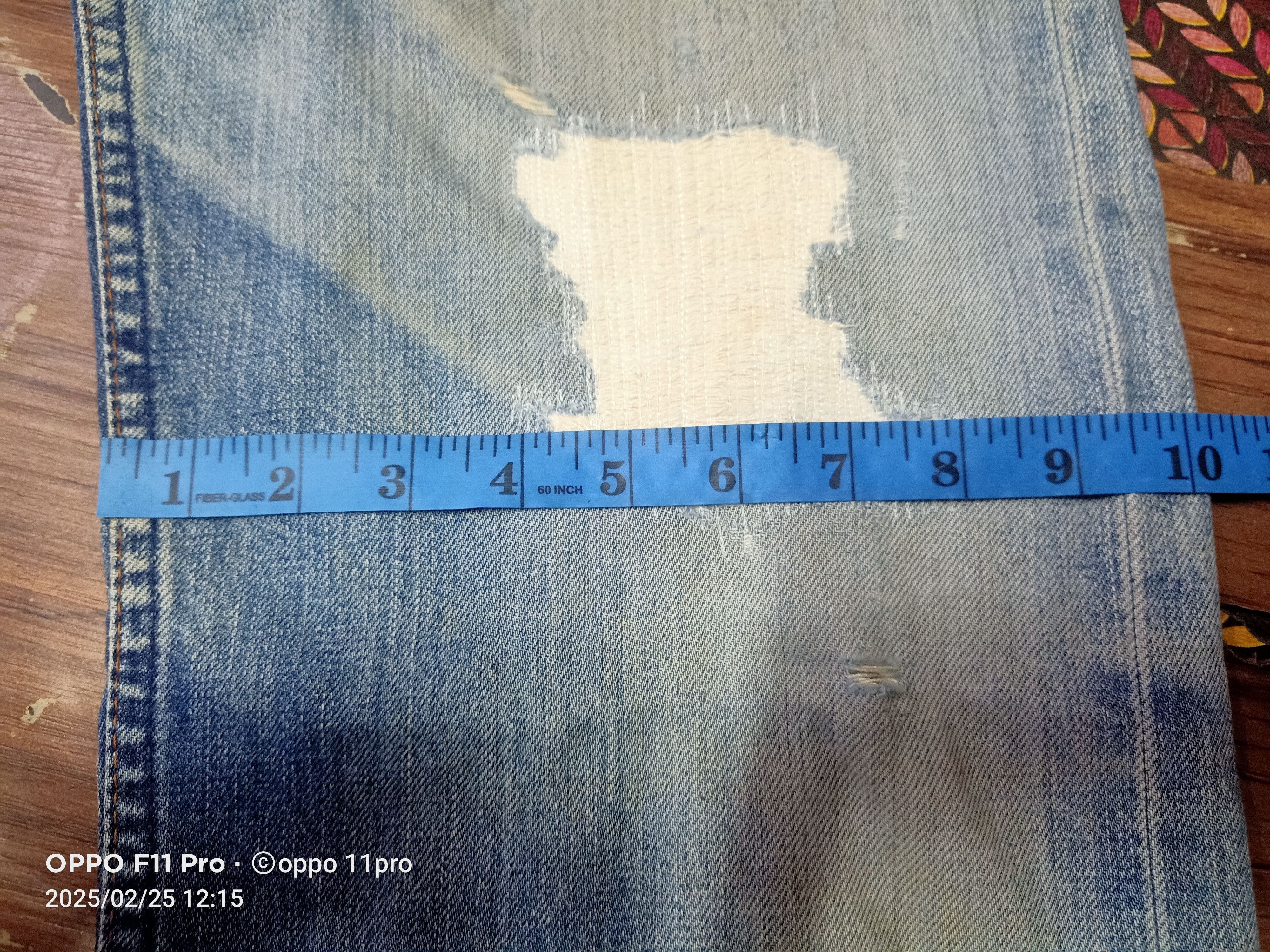 Levi's × Vintage Vintage Levis 503 Redline Flare Denim Size US 30 / EU 46 - 16 Thumbnail