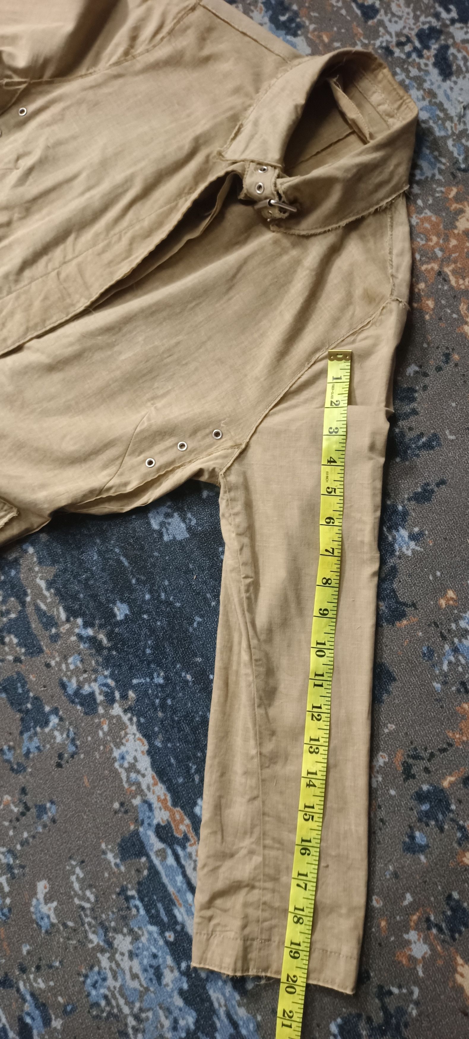 Burberry Design Rare 🔥Burberry Trench Coat design hairy thread Size US XS / EU 42 / 0 - 23 Thumbnail