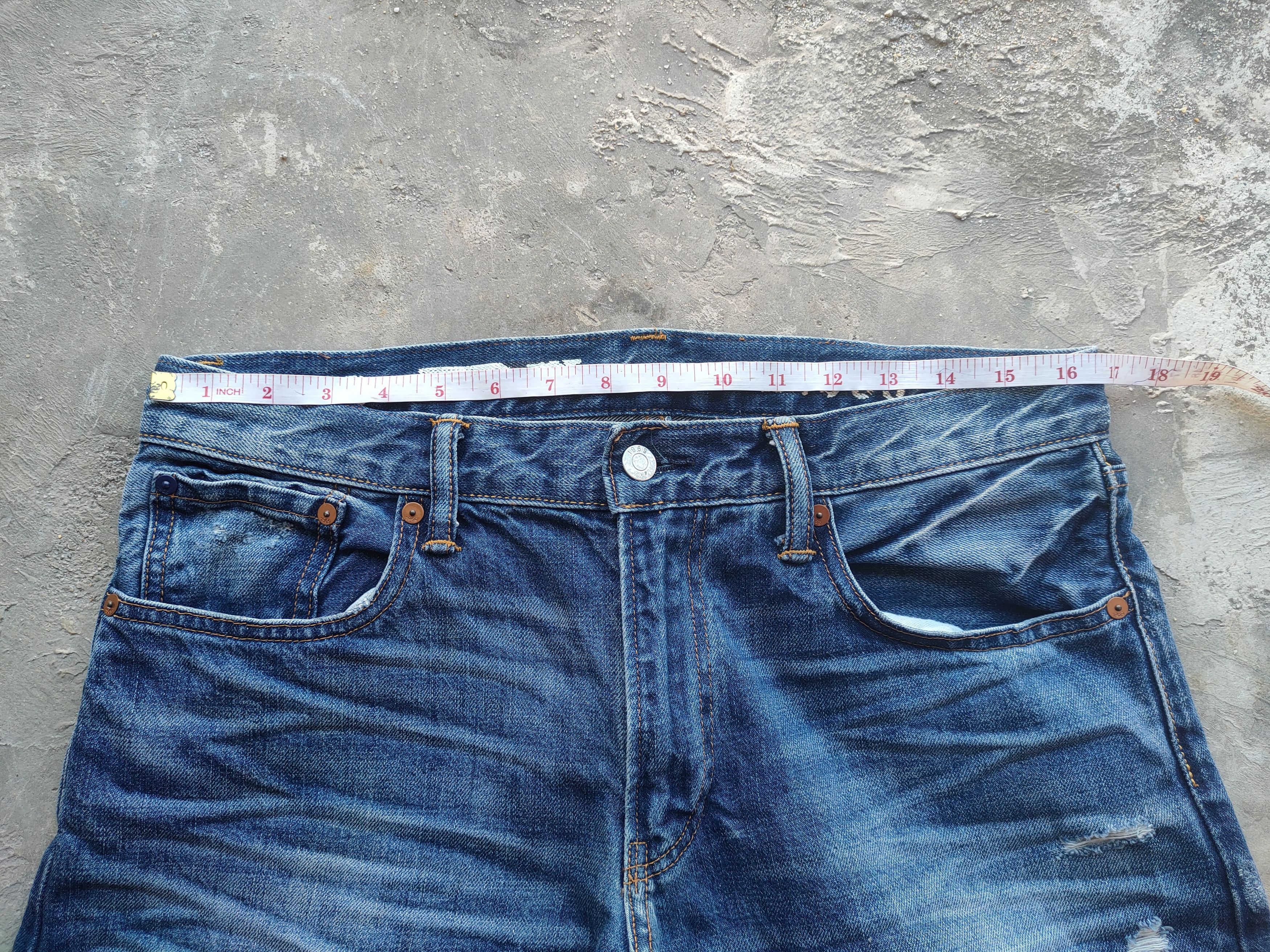 Gap W33 VINTAGE GAP FADED DISTRESSED JEAN DENIM PANTS Size US 33 - 6 Thumbnail