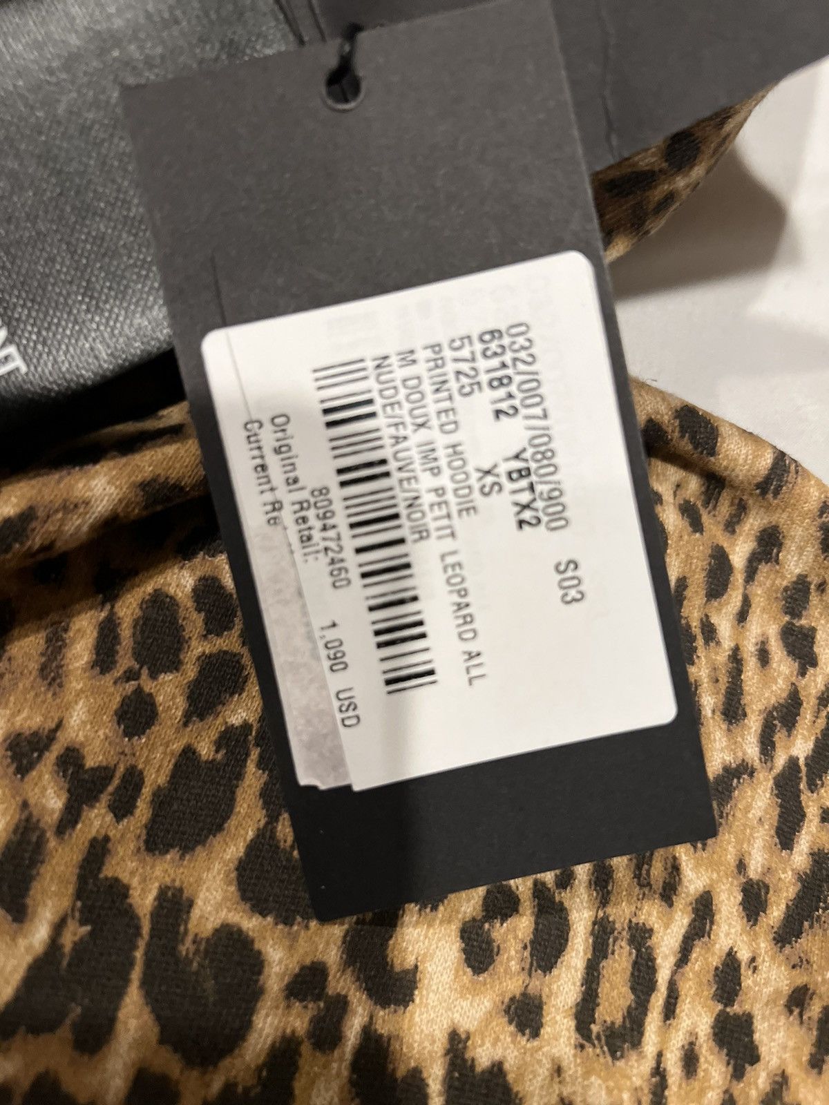 Saint Laurent Paris Saint Laurent men’s leopard print hoodie. XS. $1090 Size US XS / EU 42 / 0 - 4 Thumbnail
