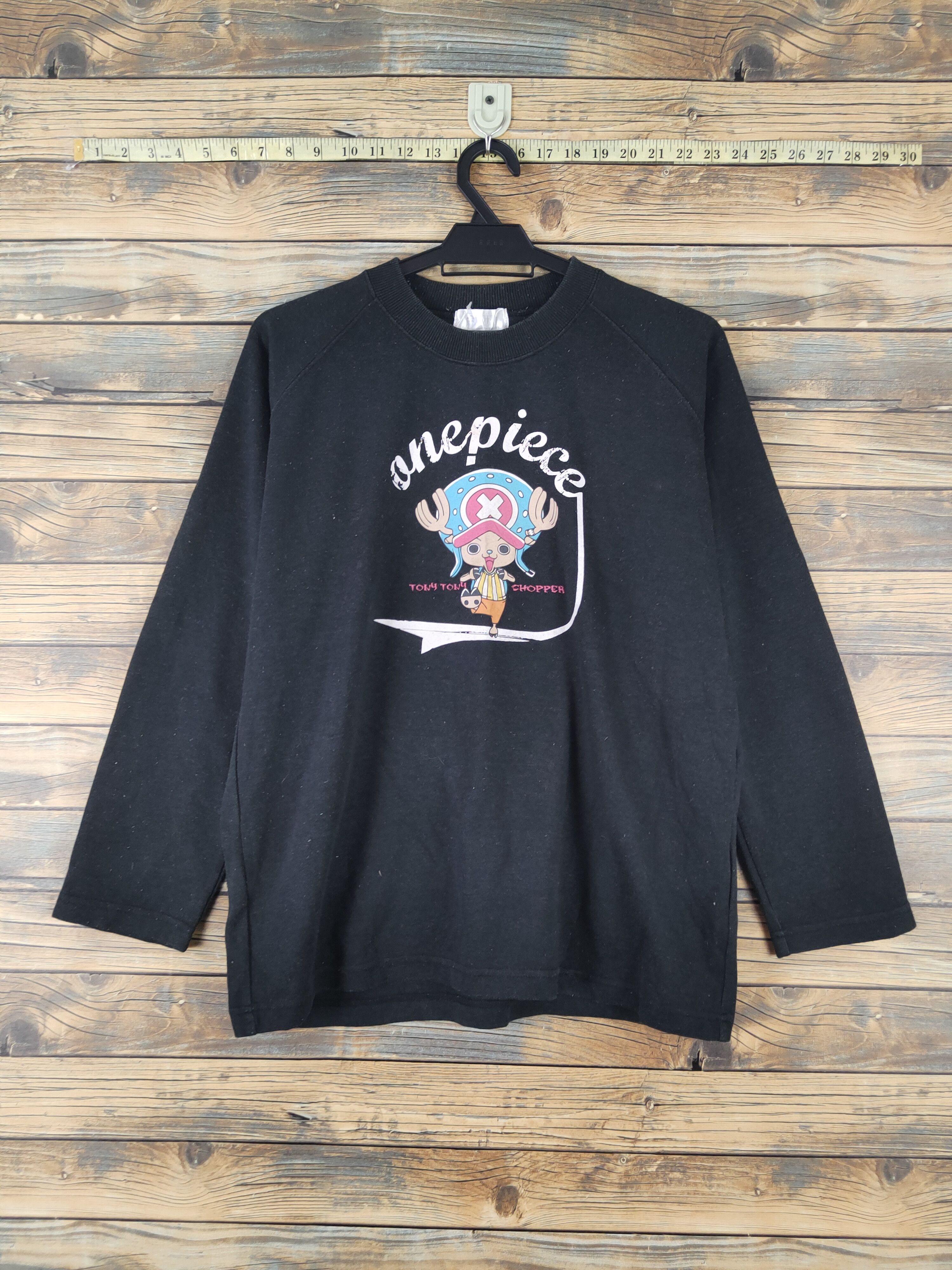 One Piece DL One Piece Black Long Sleeve T-shirt #565 Size US L / EU 52-54 / 3 - 1 Thumbnail