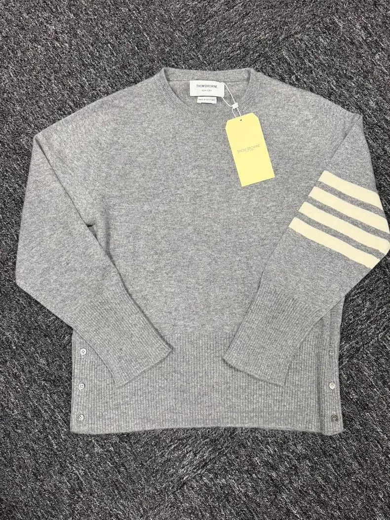 Thom Browne Thom Browne Knit sweater cardigan cashmere Size US XL / EU 56 / 4 - 3 Thumbnail