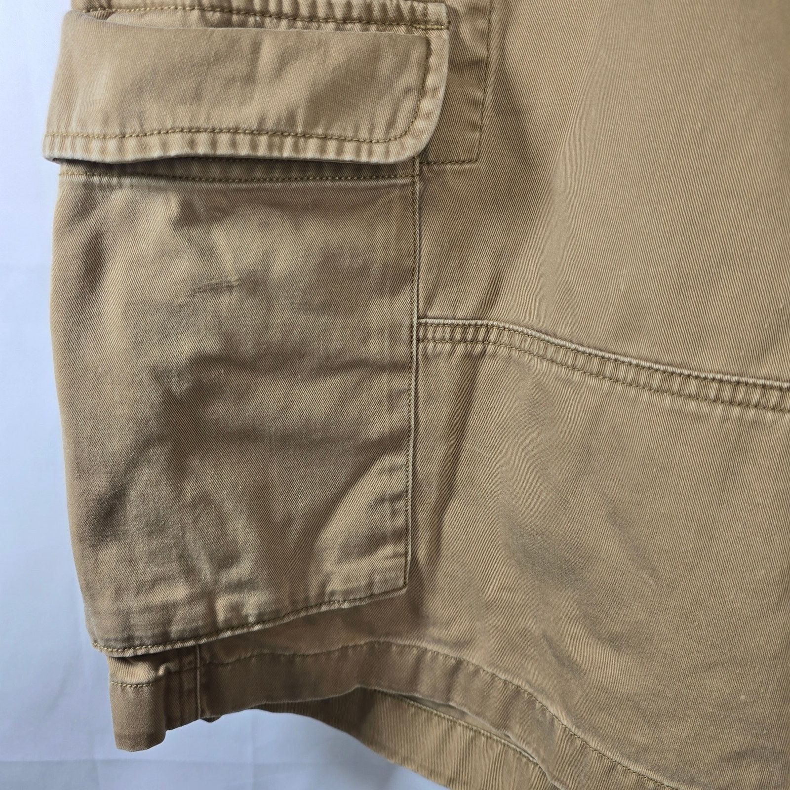 Polo Ralph Lauren Polo Ralph Lauren Relaxed Fit Tan Khaki Cargo Shorts Size 33 Size US 33 - 2 Thumbnail