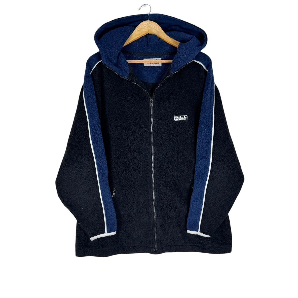 Public Housing Skate Team 🌟BITCH SKATEBOARD HOODIE ZIPPER JACKET Size US L / EU 52-54 / 3 - 1 Thumbnail