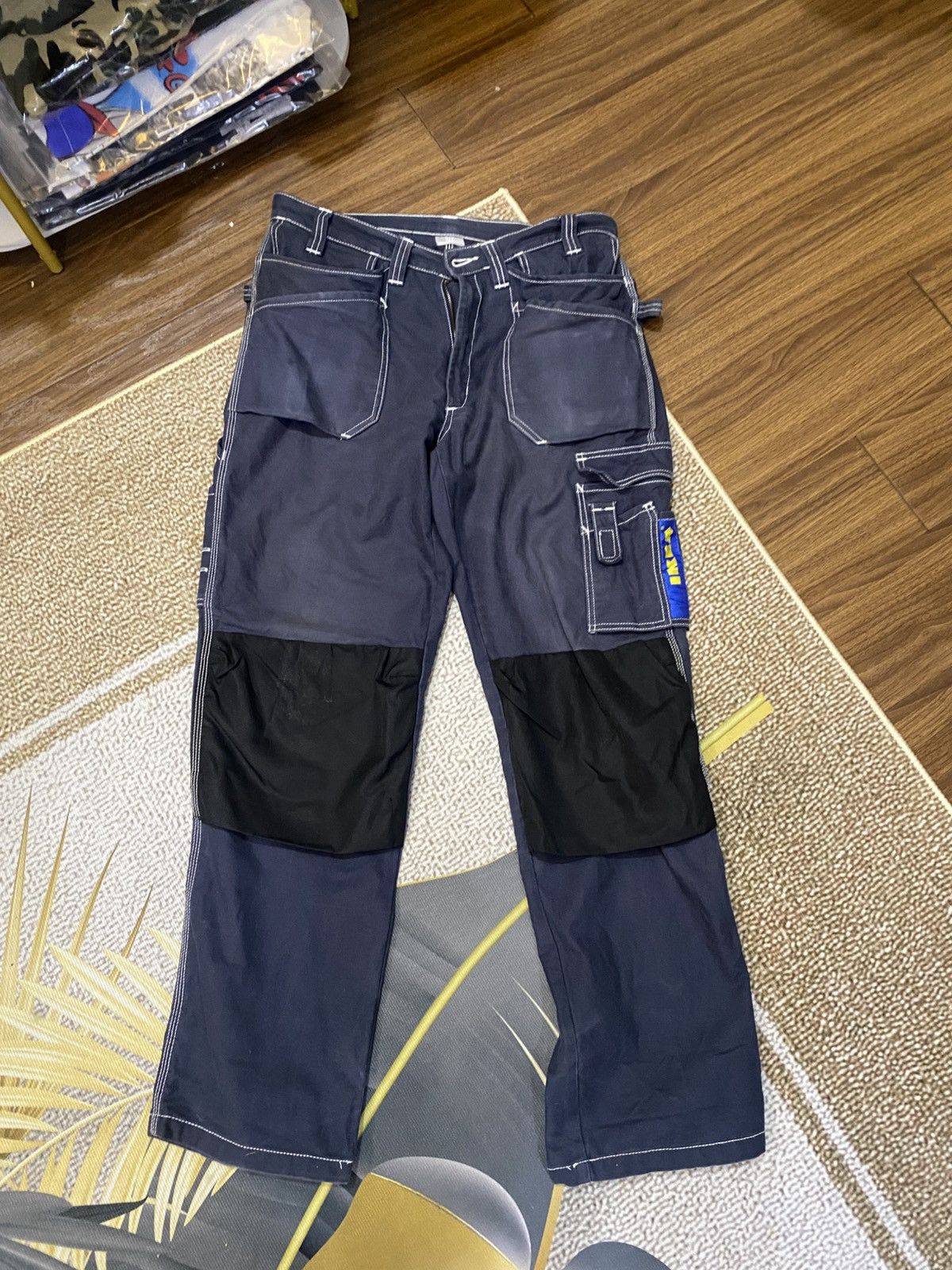 Ikea IKEA Workwear Trousers Unisex Logistics Size US 34 / EU 50 - 1 Thumbnail