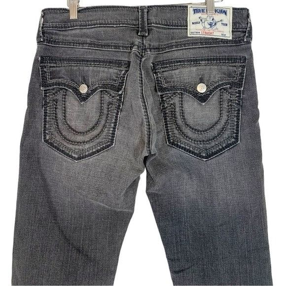 True Religion True Religion Straight Leg Mega T Jeans Size 36 Size US 36 / EU 52 - 5 Thumbnail