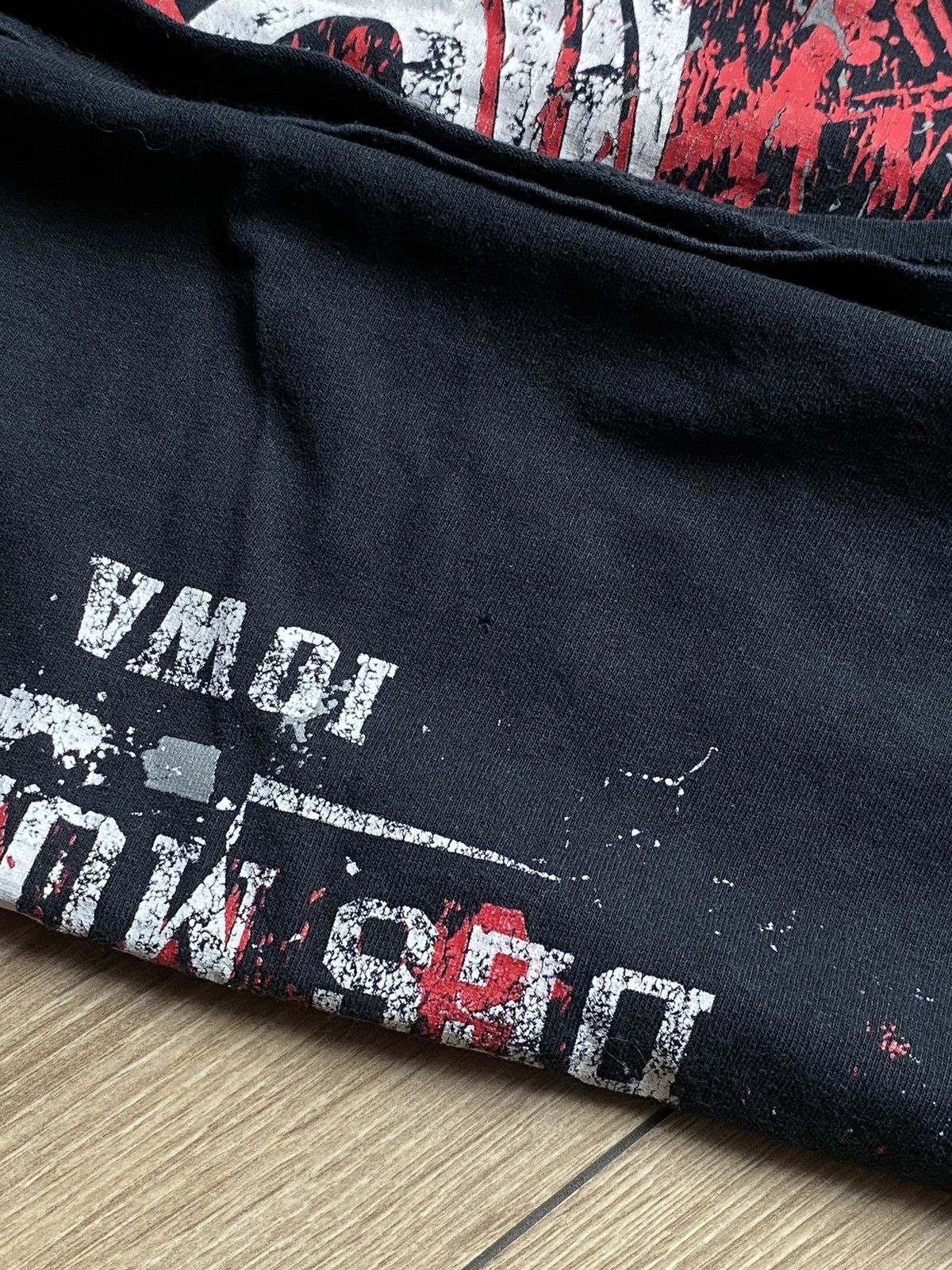 Band Tees × Slipknot × Vintage 🎸SLIPKNOT ROCK BAND TEE „DES MOINES IOWA 1995” Size US XL / EU 56 / 4 - 3 Thumbnail