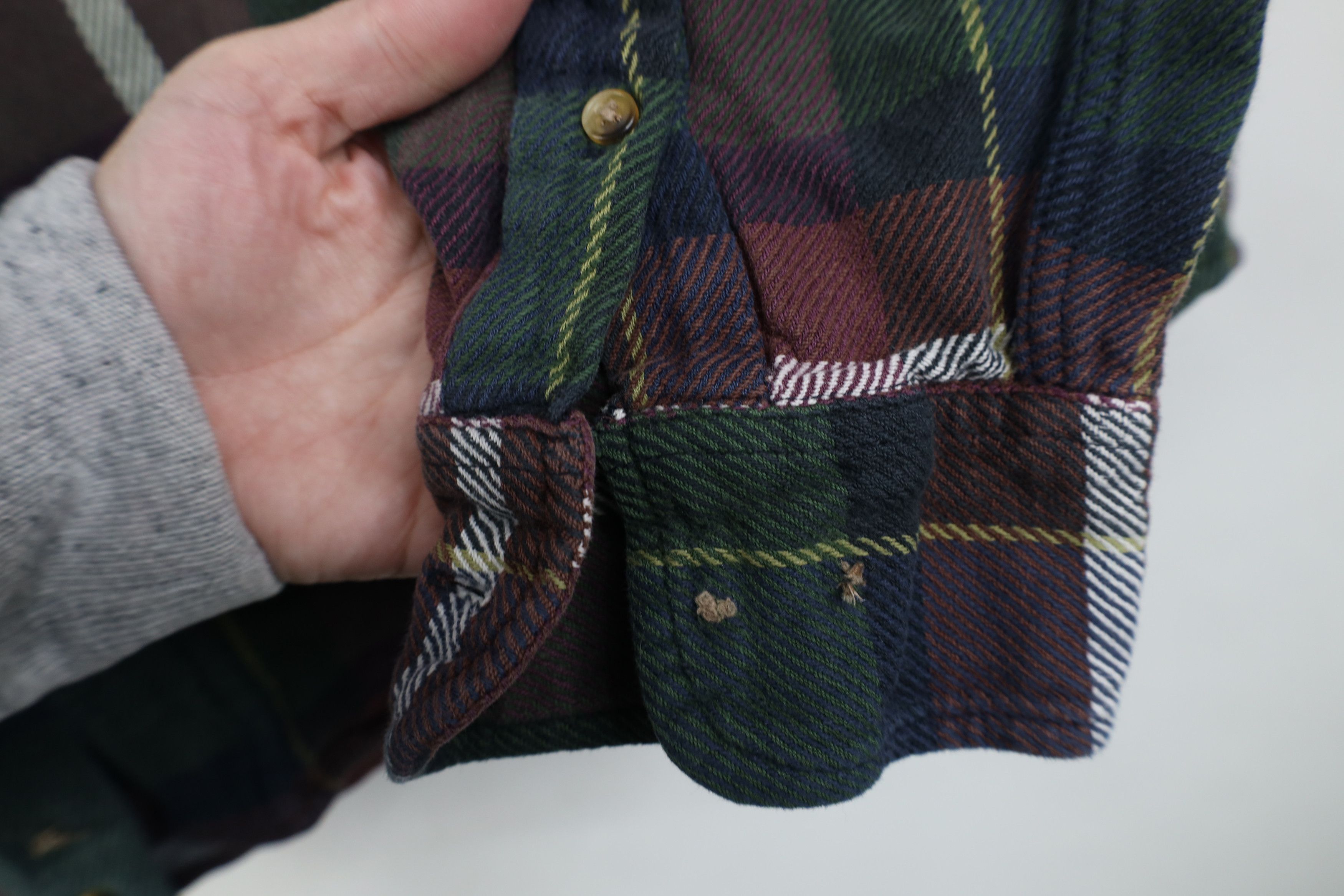 Vintage Vintage 90s Streetwear Flannel Collared Button Down Shirt Size US XL / EU 56 / 4 - 4 Thumbnail