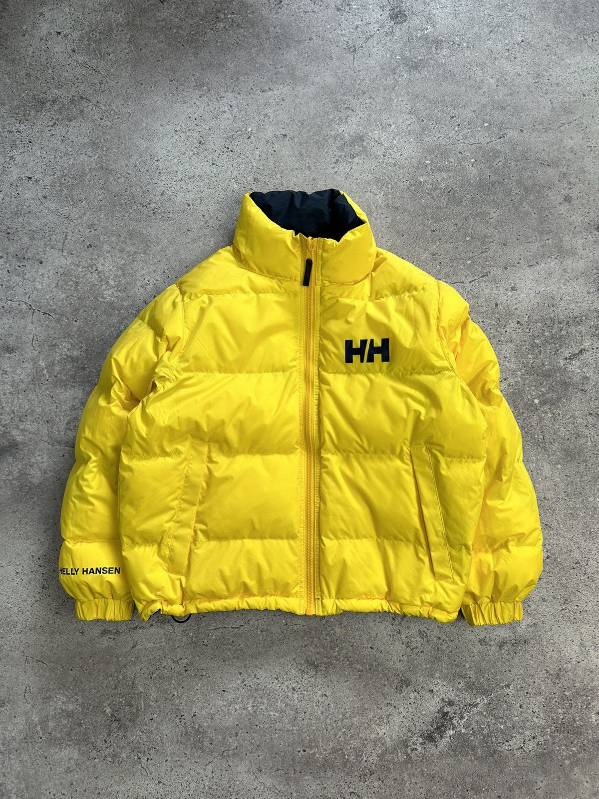 Helly Hansen × Vintage Vintage Helly Hansen Y2K Reversible Puffer Jacket Drill Size US S / EU 44-46 / 1 - 4 Thumbnail