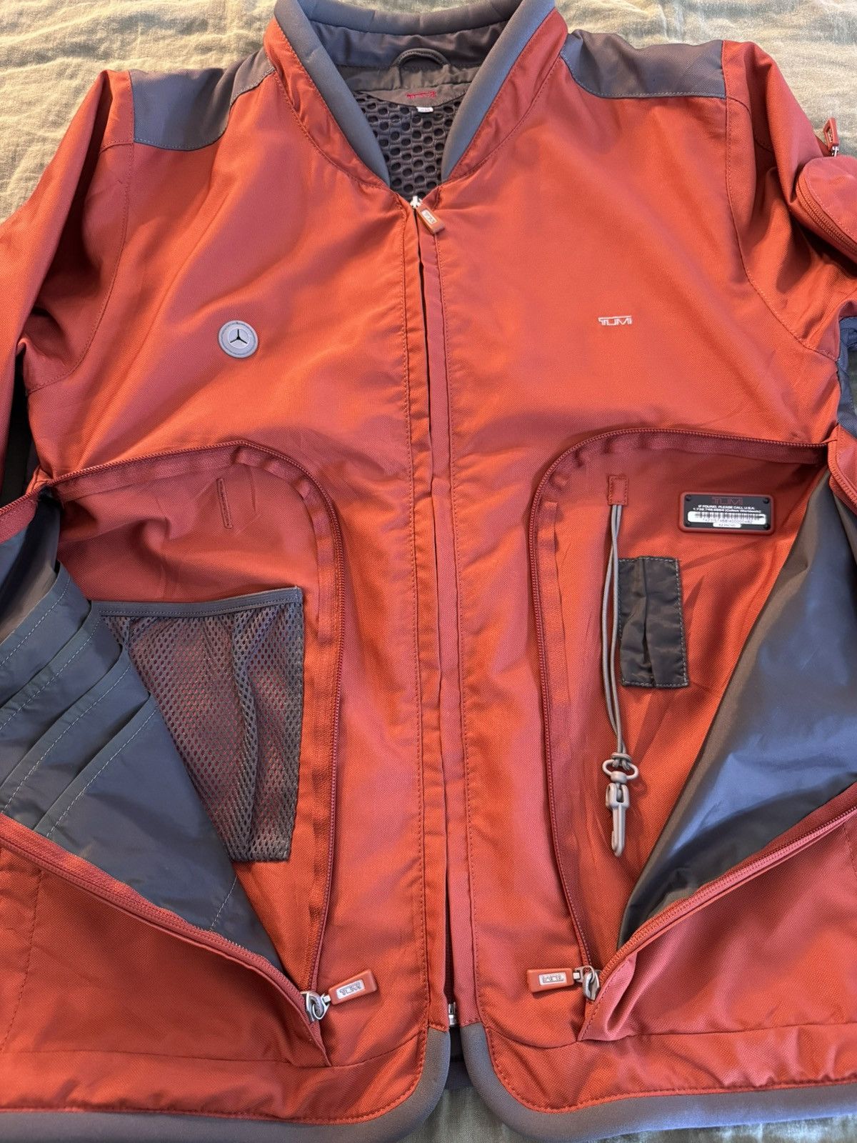 Tumi Tumi Burnt Orange Travellers Jacket Size US S / EU 44-46 / 1 - 2 Thumbnail