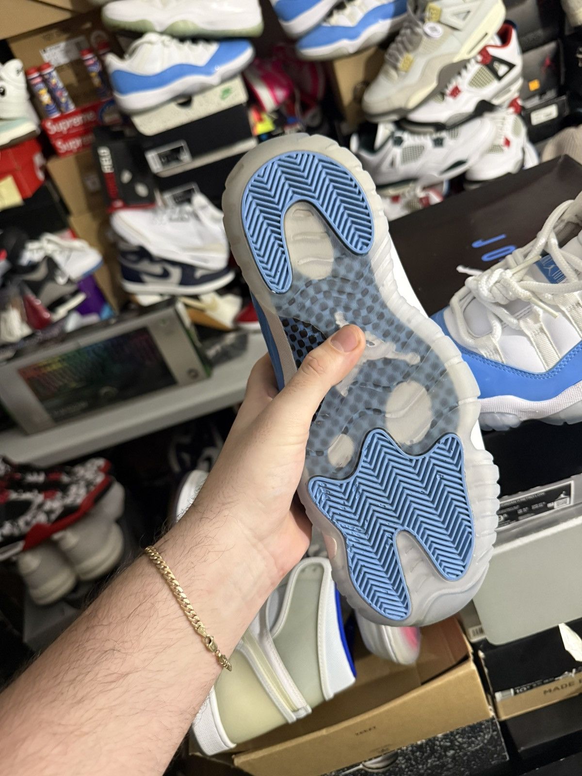 Jordan Brand Jordan retro 11 unc sz 9.5 Size US 9.5 / EU 42-43 - 5 Thumbnail