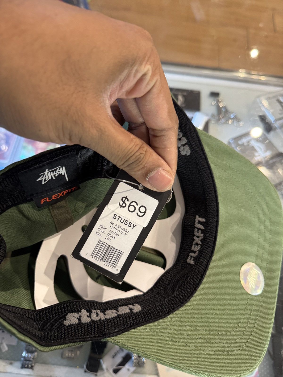 Stussy No.3 STUSSY FITTED CAP Size ONE SIZE - 5 Thumbnail