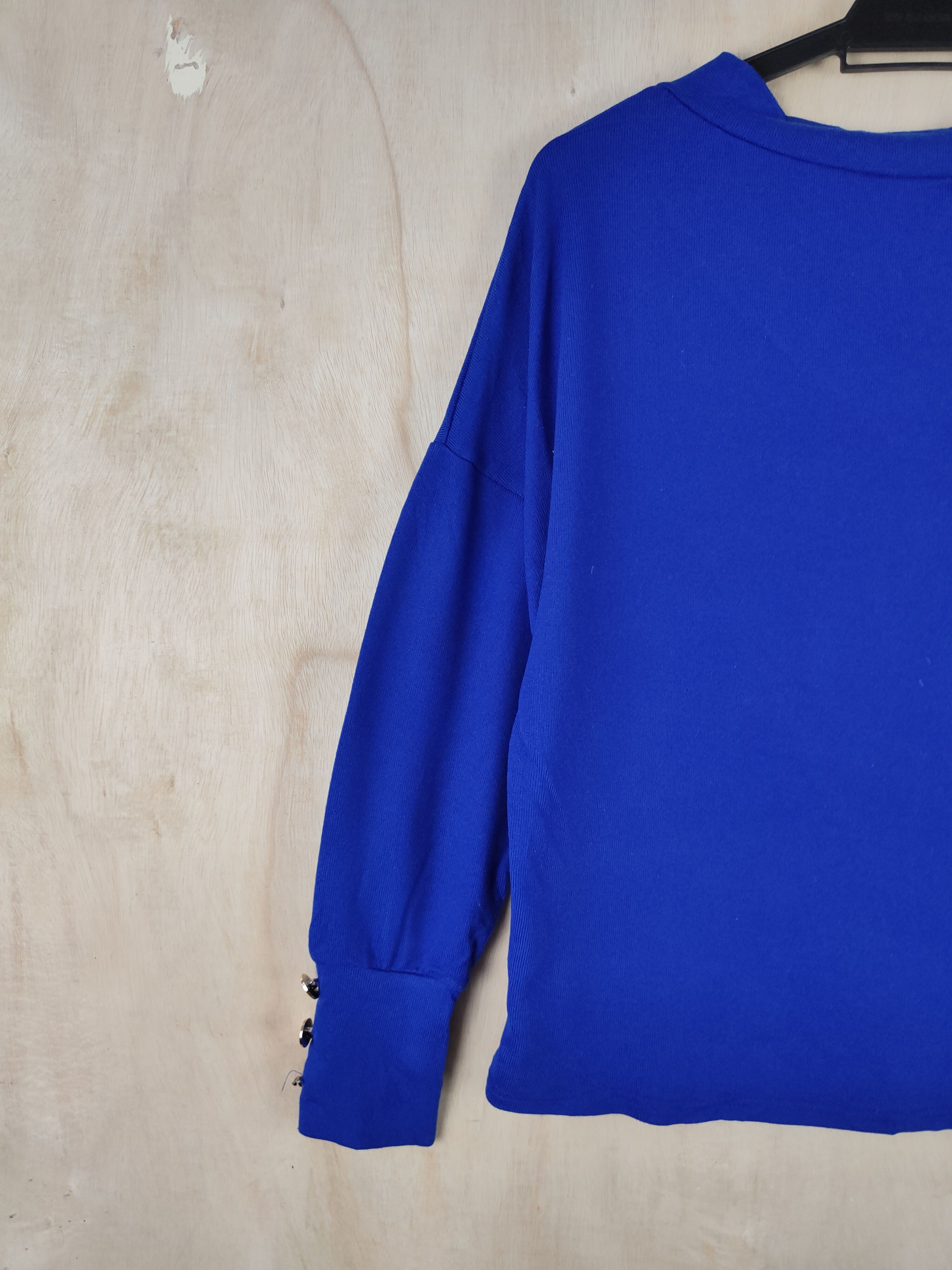 Japanese Brand Japanese Brand Blue Sweatshirts #S2514 Size S / US 4 / IT 40 - 10 Thumbnail