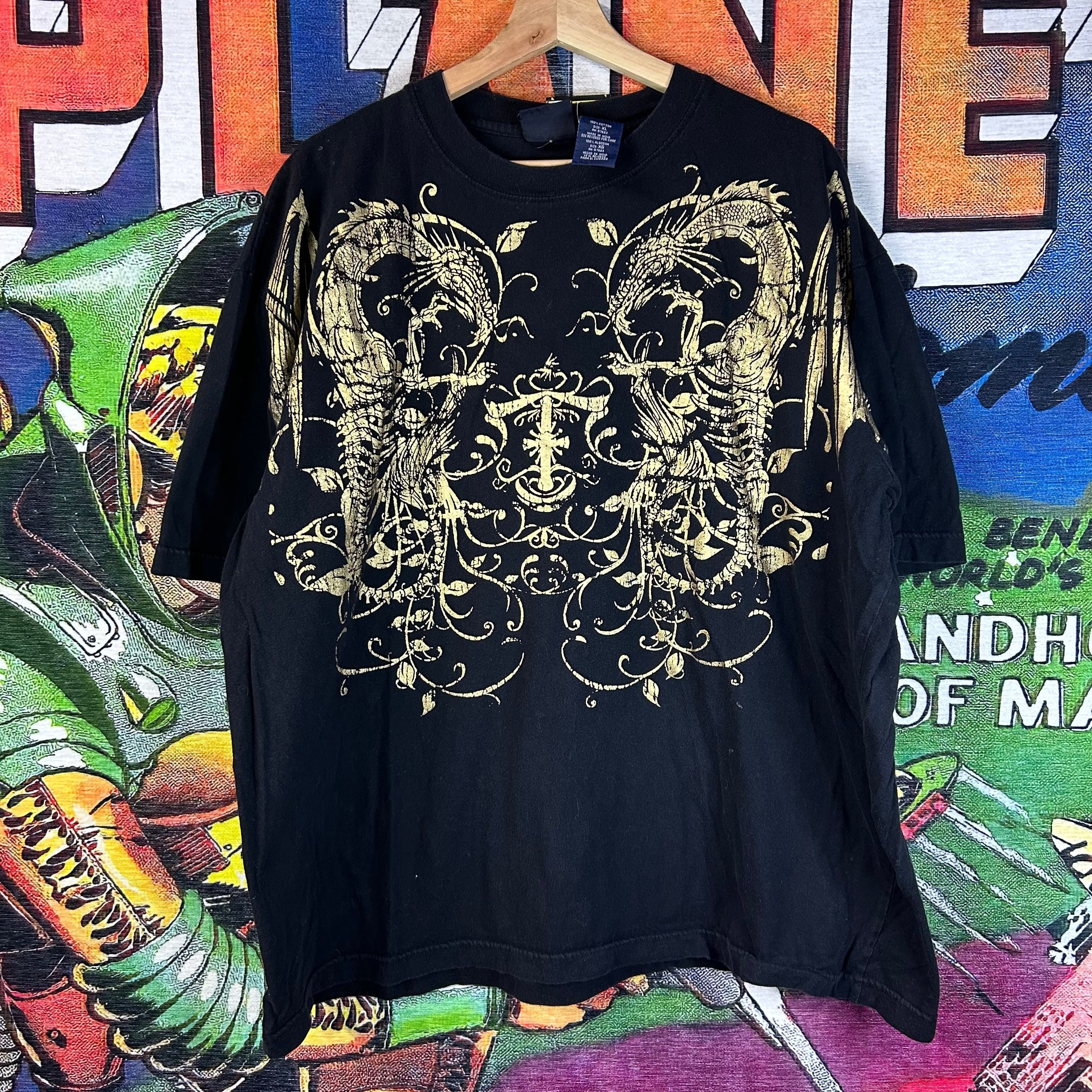 Bugle Boy Y2K Bugle Boy Dragon Crest Tee Size XL Size US XL / EU 56 / 4 - 1 Thumbnail