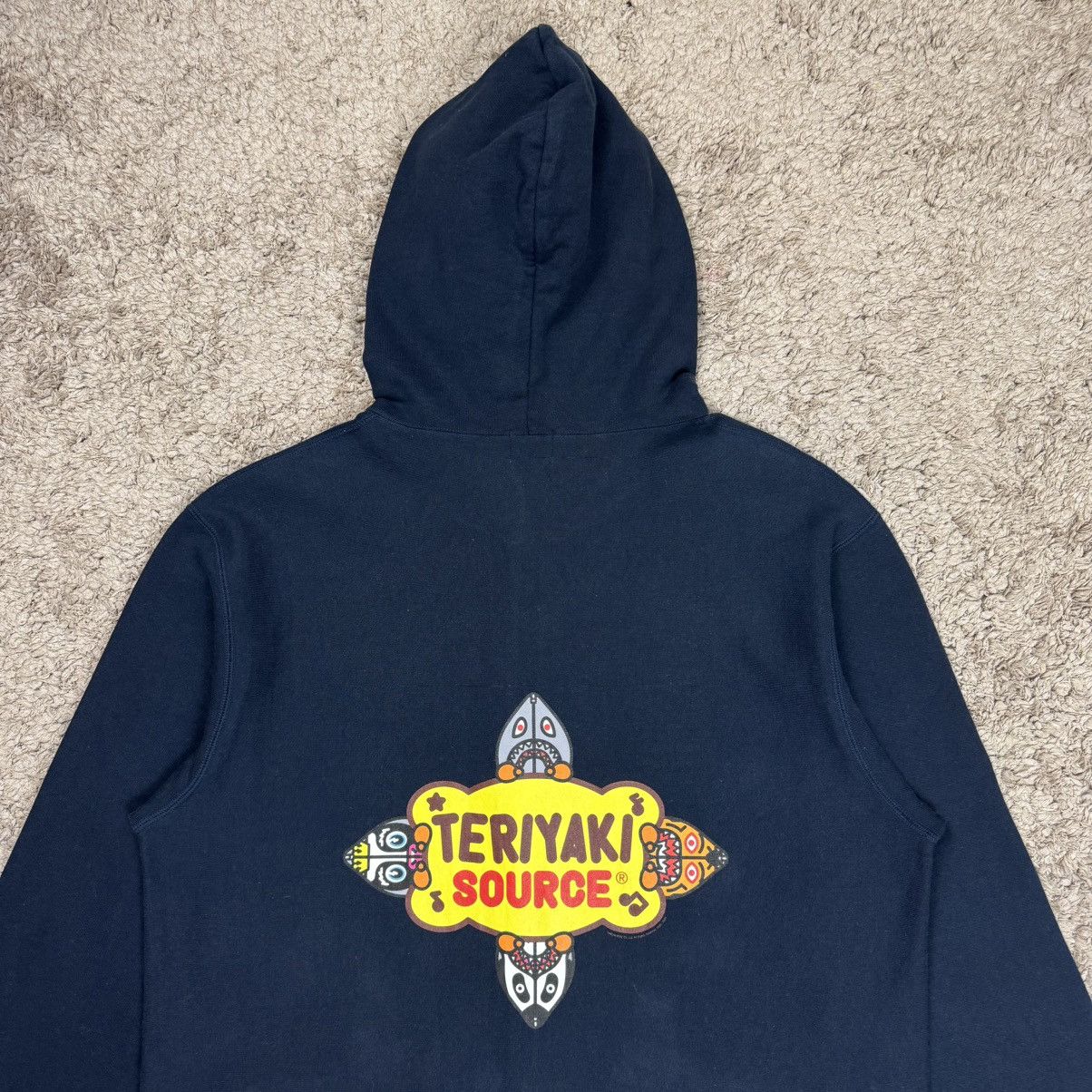 Bape Vintage Bape Teriyaki Source Fullzipper Hoodie Size US M / EU 48-50 / 2 - 8 Thumbnail