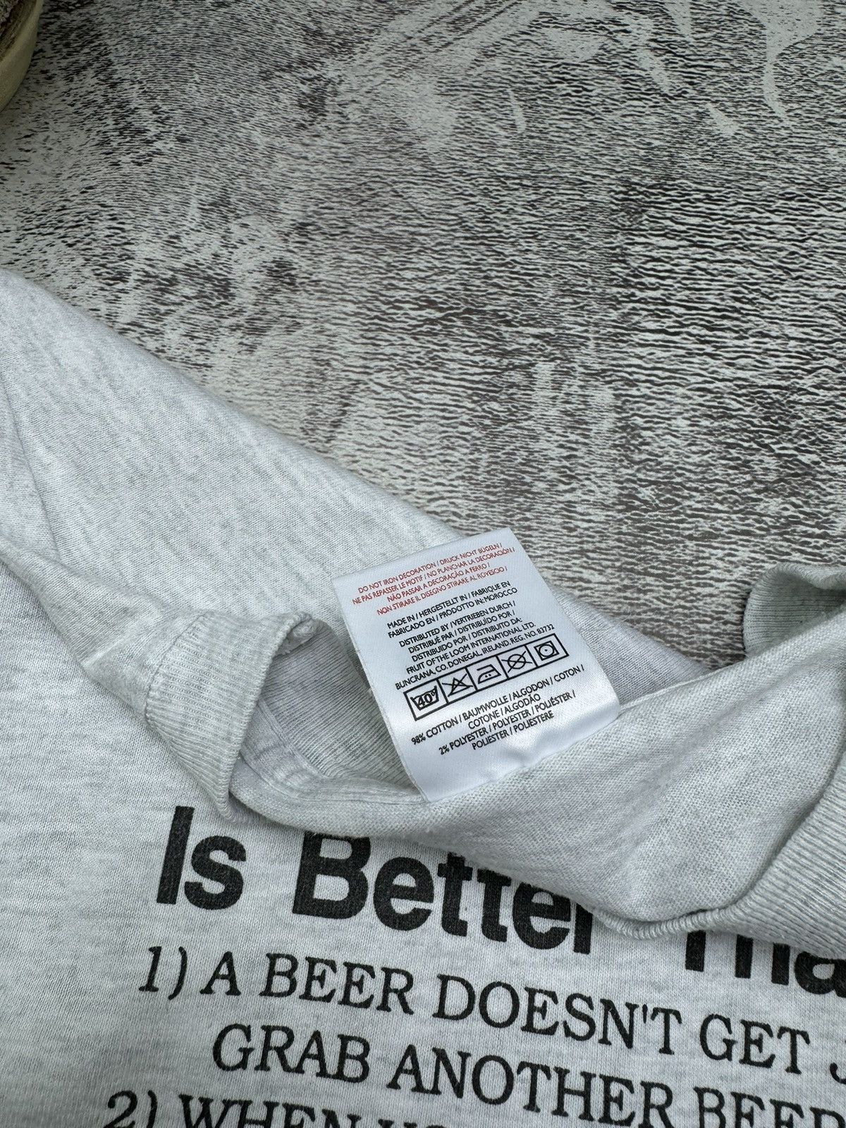 Vintage Mem 10 Reasons Why A Beer Is Better Than A Woman T Shirt Size US M / EU 48-50 / 2 - 12 Thumbnail