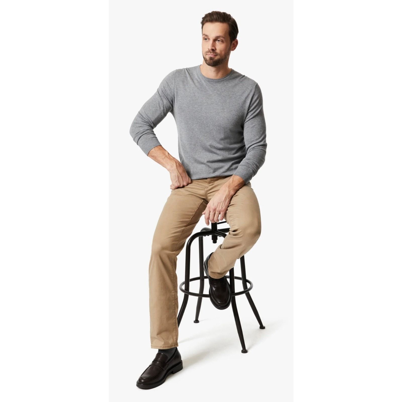 34 Heritage 34 Heritage Chrisma Size W38 L36 Classic Twill Khaki Pants Size US 38 / EU 54 - 4 Thumbnail