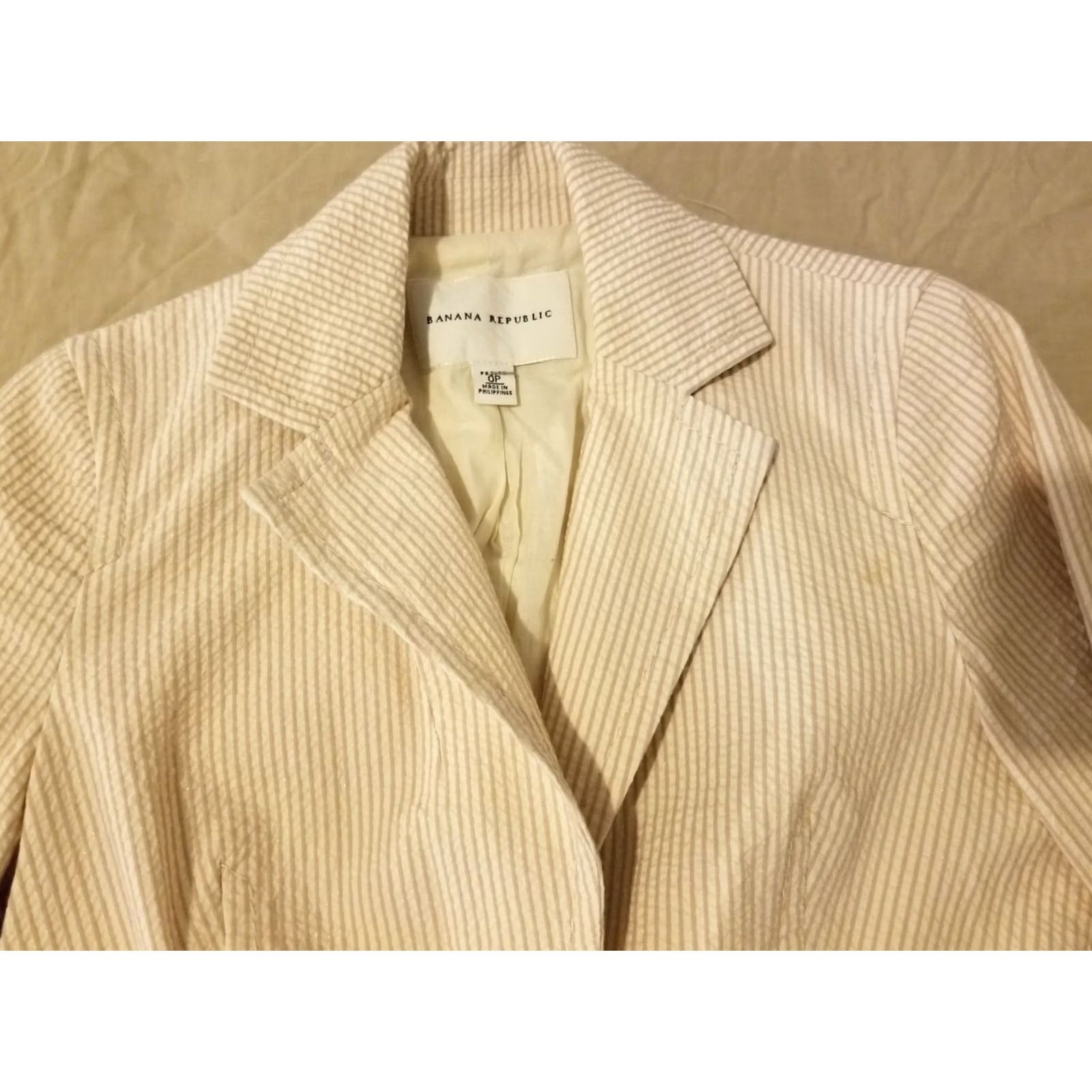 Banana Republic VINTAGE? (No) Banana Republic Blazer Shirt? Size XS / US 0-2 / IT 36-38 - 2 Thumbnail