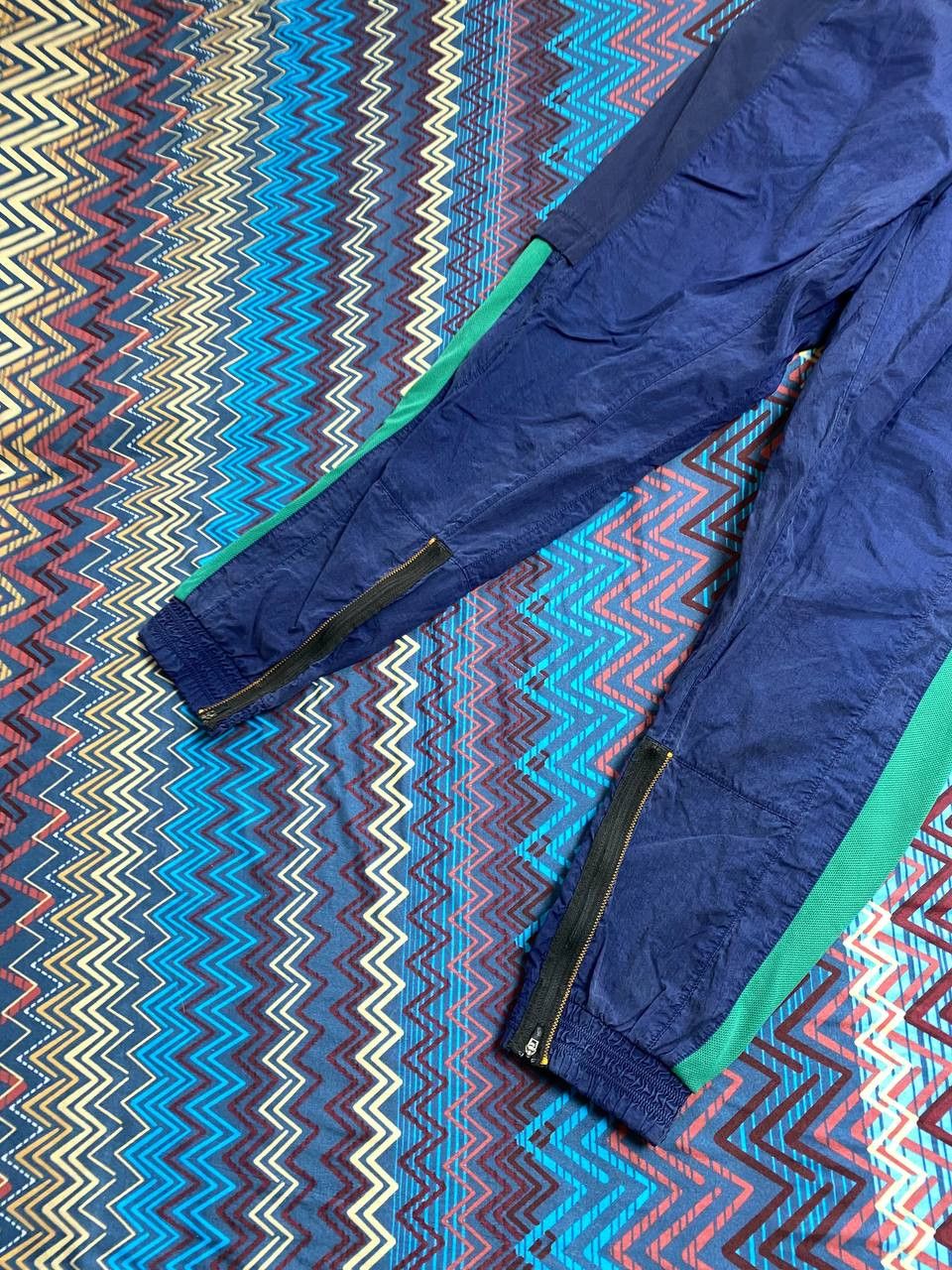 Nike × Vintage Y2K Nike Baggy Nylon Track Drill Pants Size US 34 / EU 50 - 17 Thumbnail