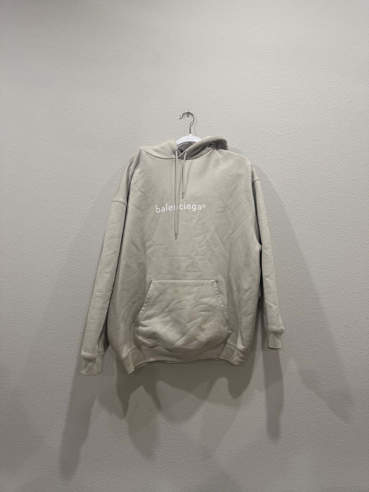 Balenciaga Balenciaga FW18 Speedhunters Figure Print Hoodie