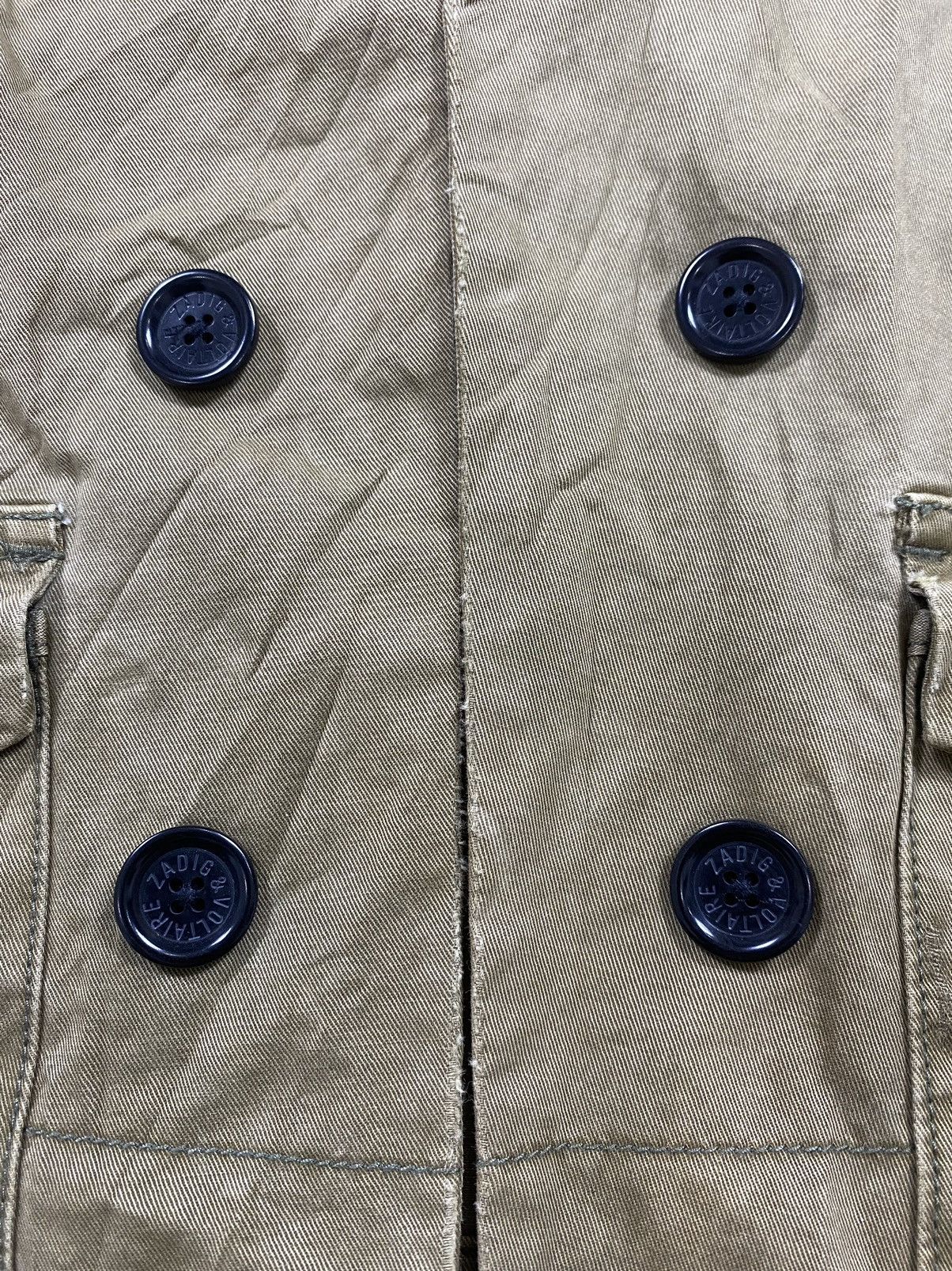 20471120 Japanese Military Jacket Punk Distressed Taxi Driver Style Size US M / EU 48-50 / 2 - 11 Thumbnail