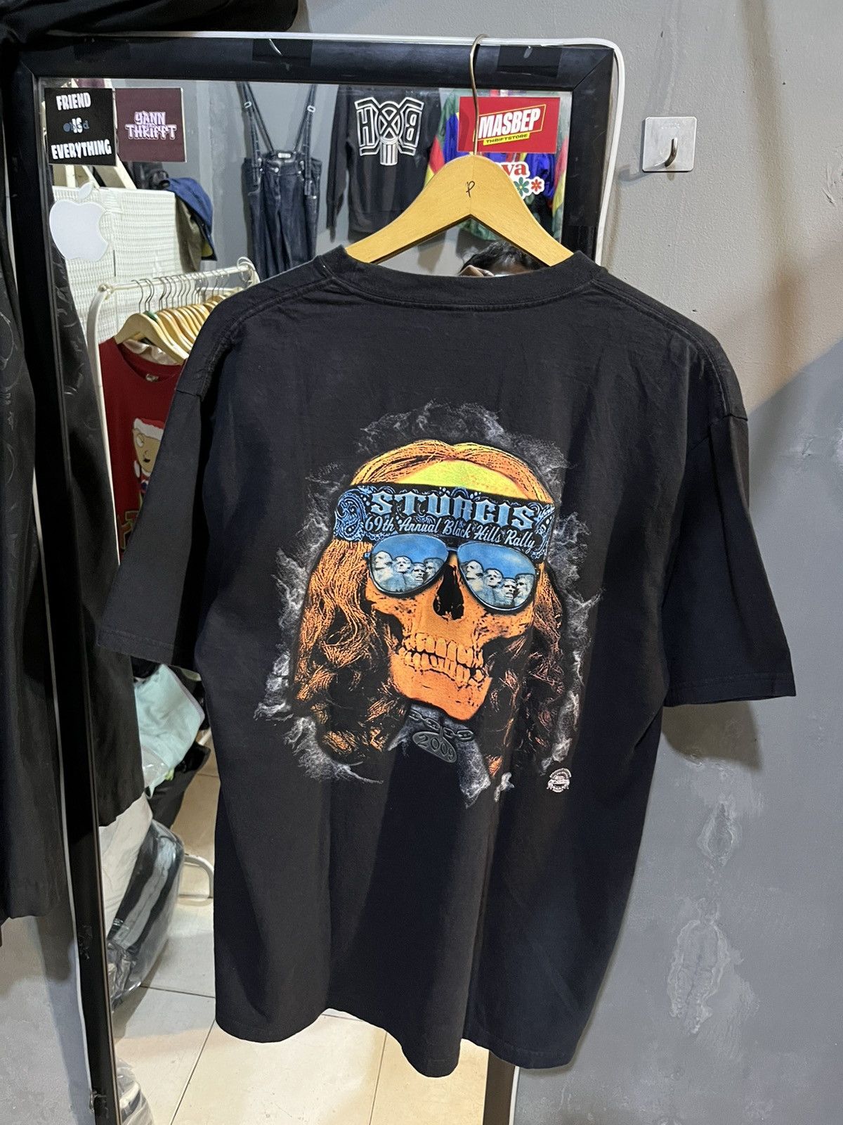 Zinc zinc vintage sturgis shirt Size US XL / EU 56 / 4 - 5 Thumbnail