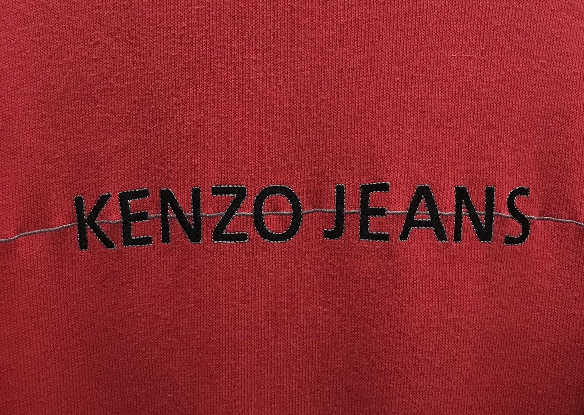 Kenzo × Vintage Vintage Kenzo Jeans Sweatshirt Size US L / EU 52-54 / 3 - 4 Thumbnail