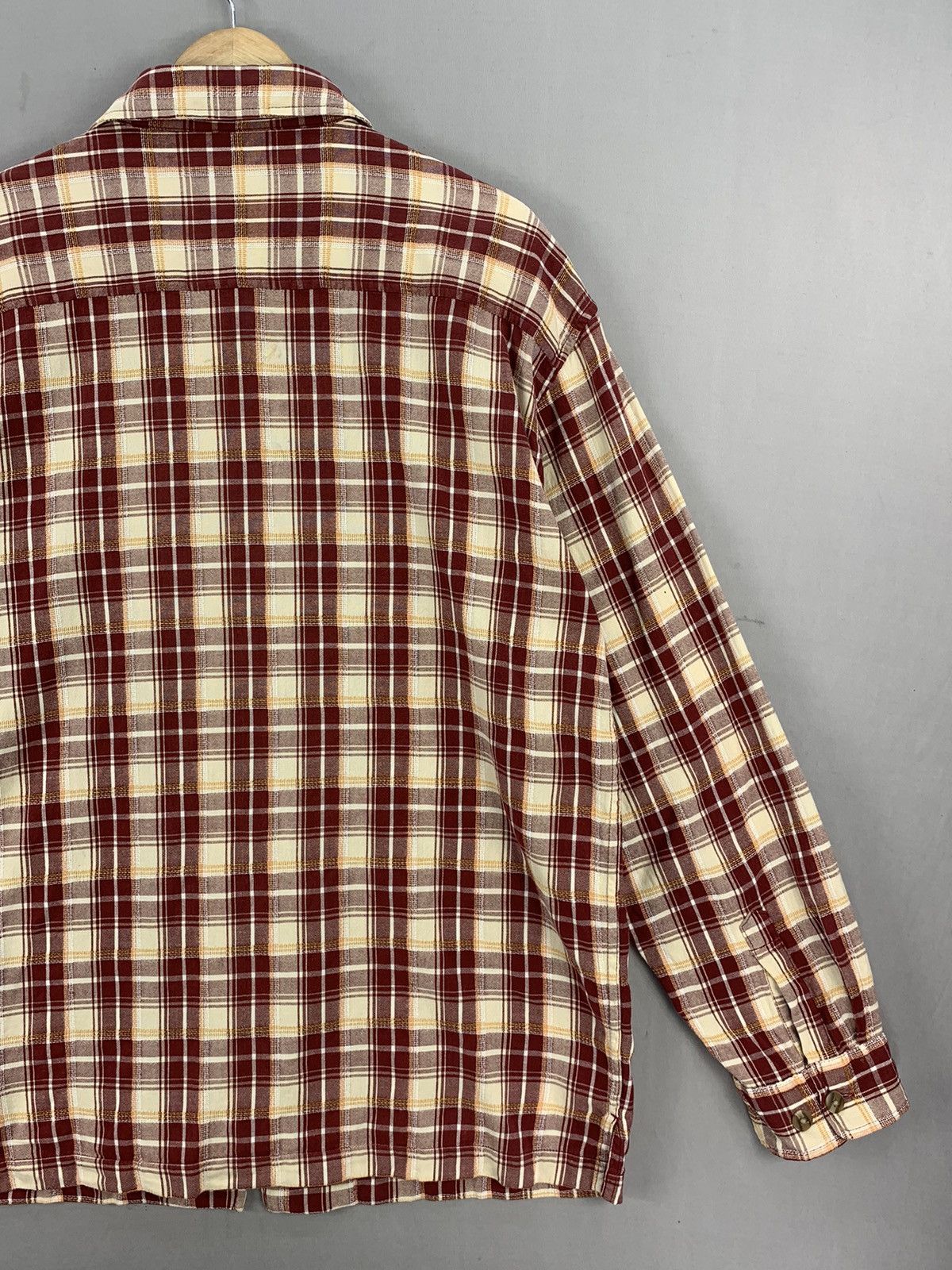 Formula 1 Benetton Formula 1 Vintage Plaid Zipper Flannel Jacket Size US L / EU 52-54 / 3 - 17 Thumbnail