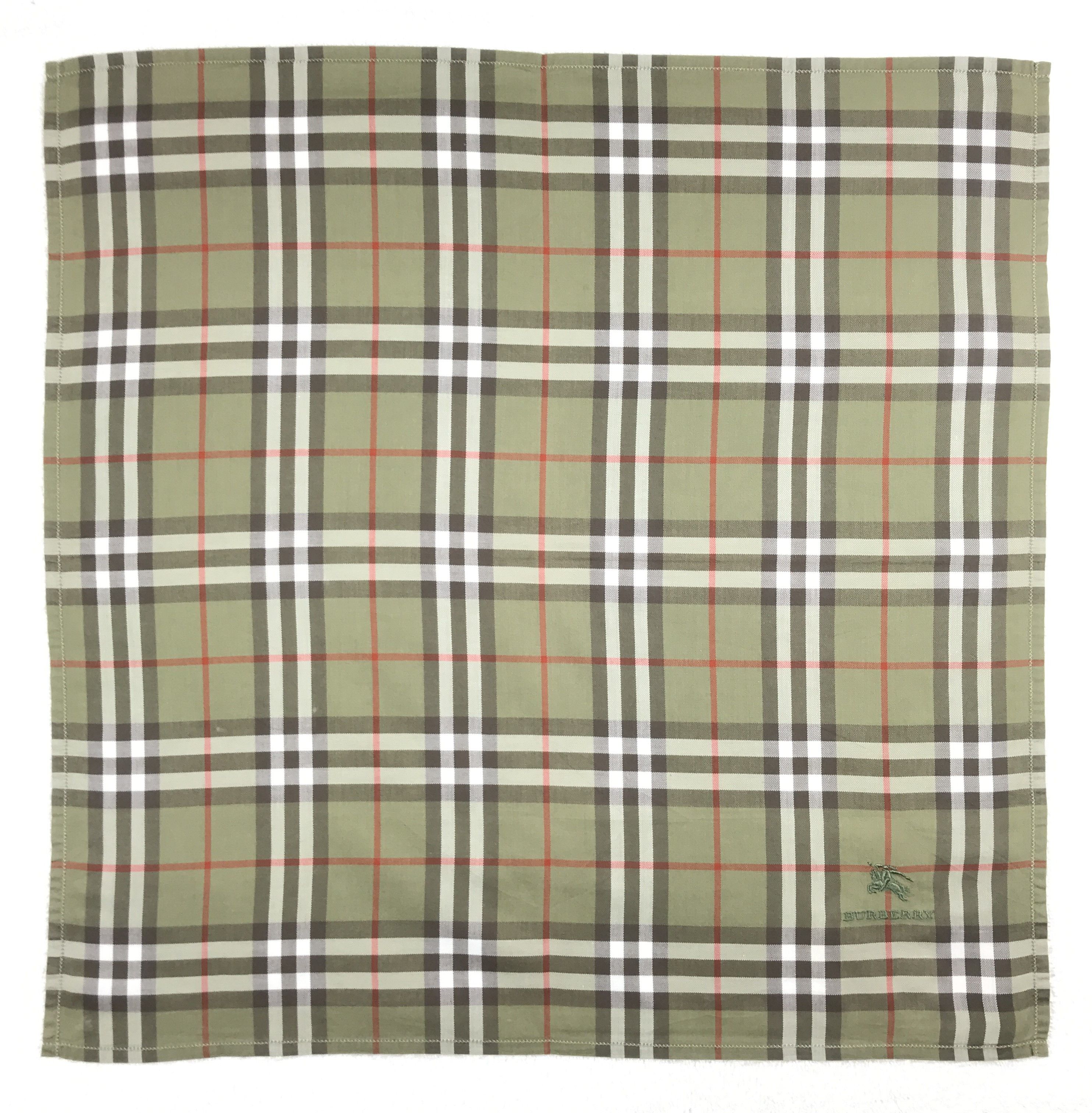 Burberry × Vintage Vintage Burberry Bandana Neckerchief Handkerchief Size ONE SIZE - 1 Thumbnail