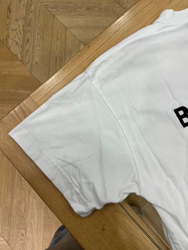 Balenciaga Balenciaga White T-Shirt Short Sleeve Front and Back Lette Size US M / EU 48-50 / 2 - 3 Thumbnail