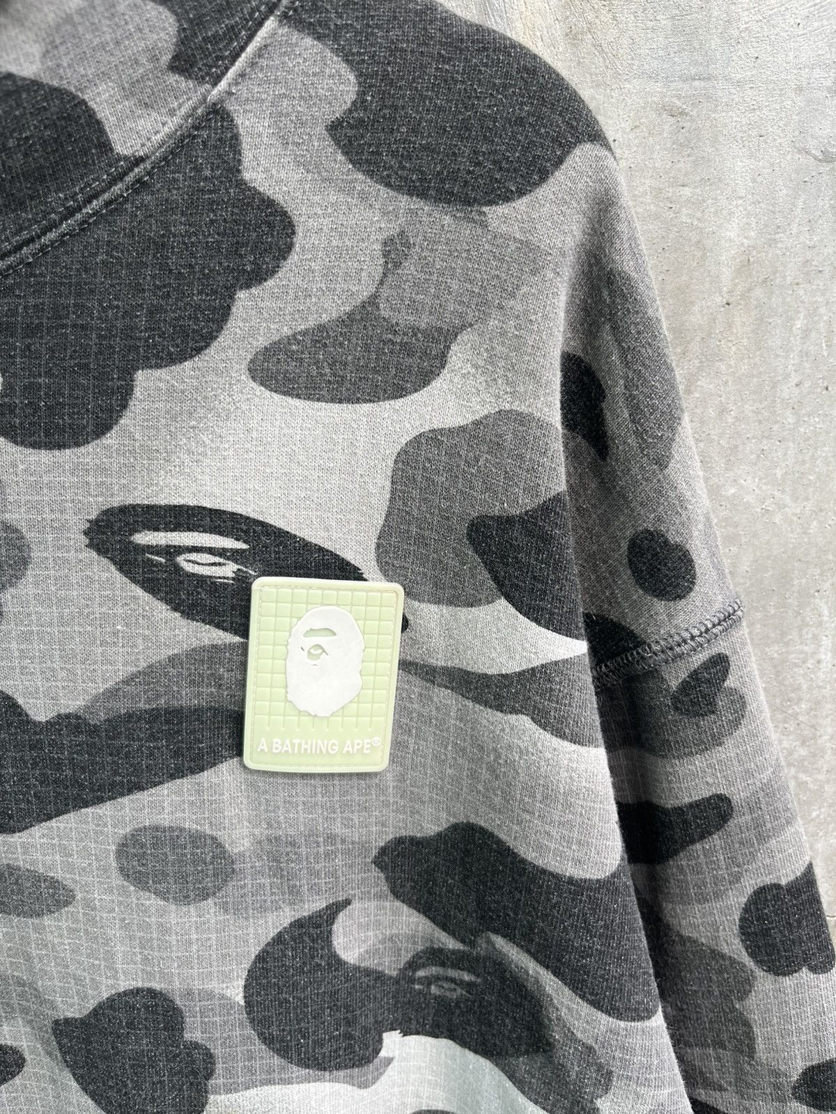 Bape Grid Camo Pull Over Hoodie Size US XXL / EU 58 / 5 - 7 Thumbnail