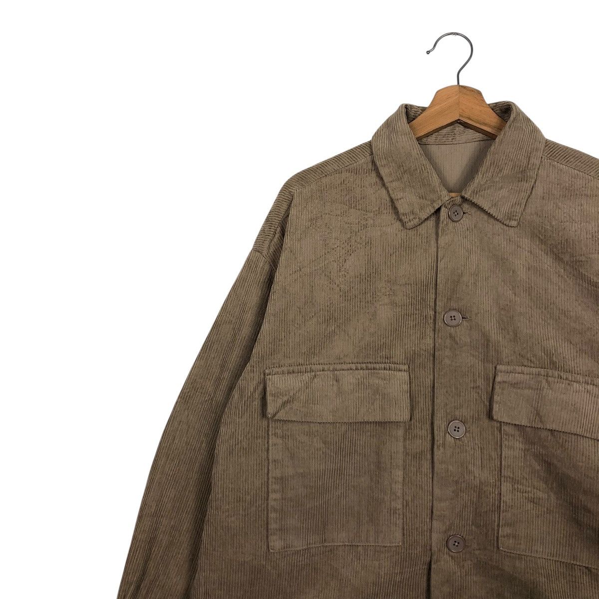 Other 🔥VINTAGE SHIRT WORK JACKET CORDUROY GU ISSEY MIYAKE Size US M / EU 48-50 / 2 - 9 Thumbnail