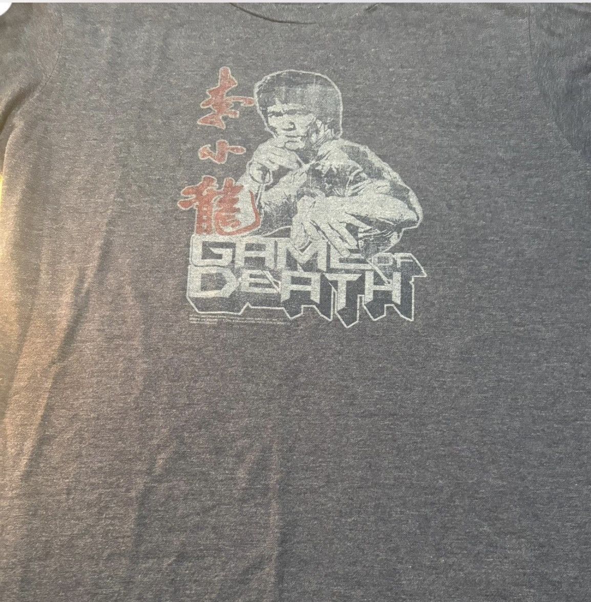 Other × Vintage Grey Game of Death Bruce Lee graphic tee 2006 vintage faded Size US L / EU 52-54 / 3 - 1 Thumbnail