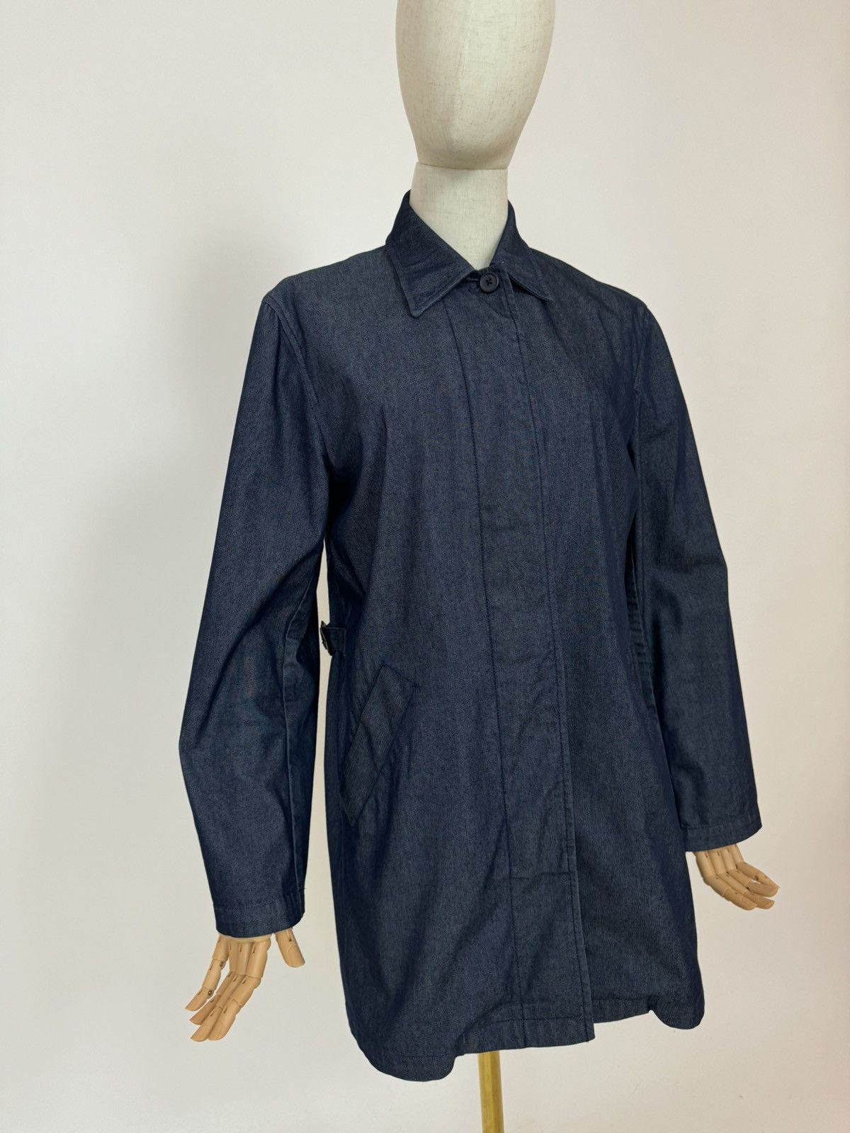 Ralph Lauren LAUREN Ralph Lauren Denim Trench Unlined Coat Womens Size S Size S / US 4 / IT 40 - 4 Thumbnail