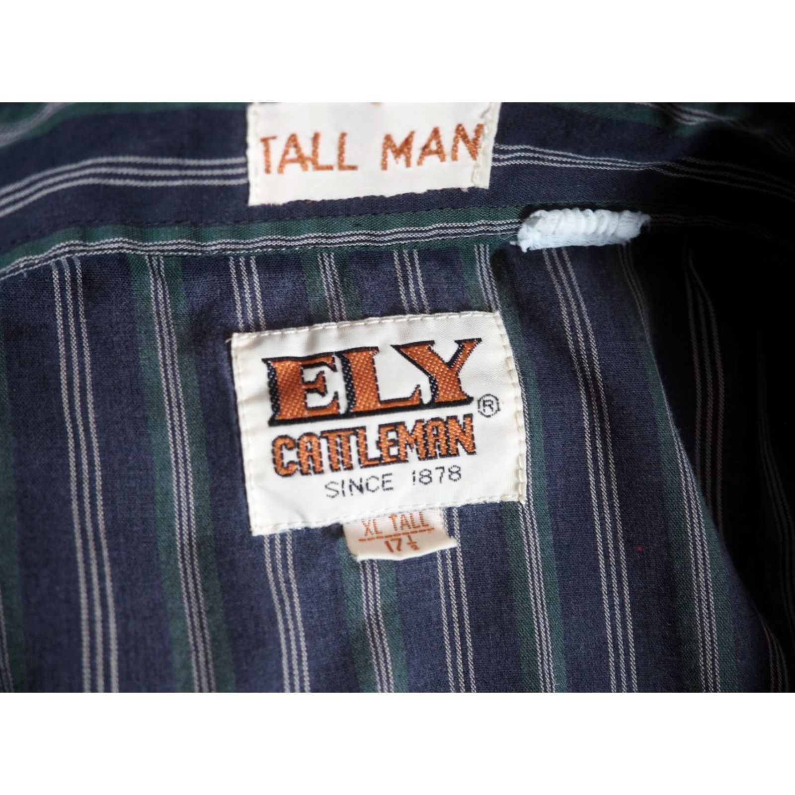 Vintage VINTAGE Ely Cattleman Western Shirt XLT Mens Size US XL / EU 56 / 4 - 4 Thumbnail
