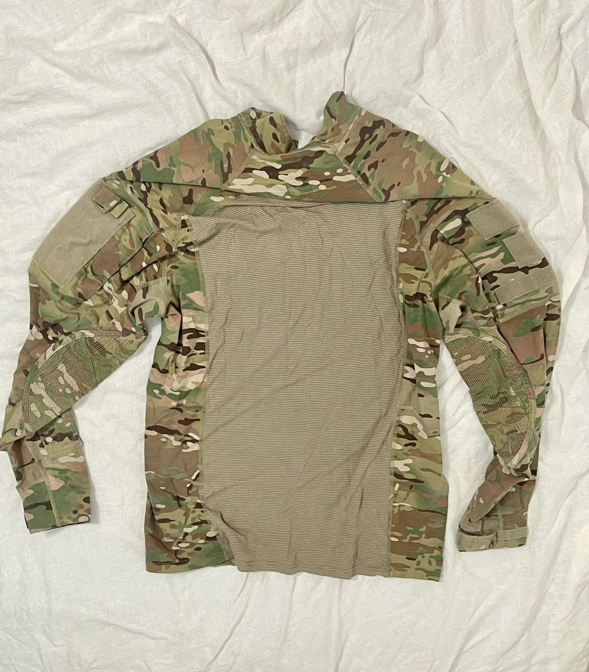 Other Army Issue 1/4 Zip Camo Combat Shirt - Flame Resistant Size US XL / EU 56 / 4 - 5 Thumbnail
