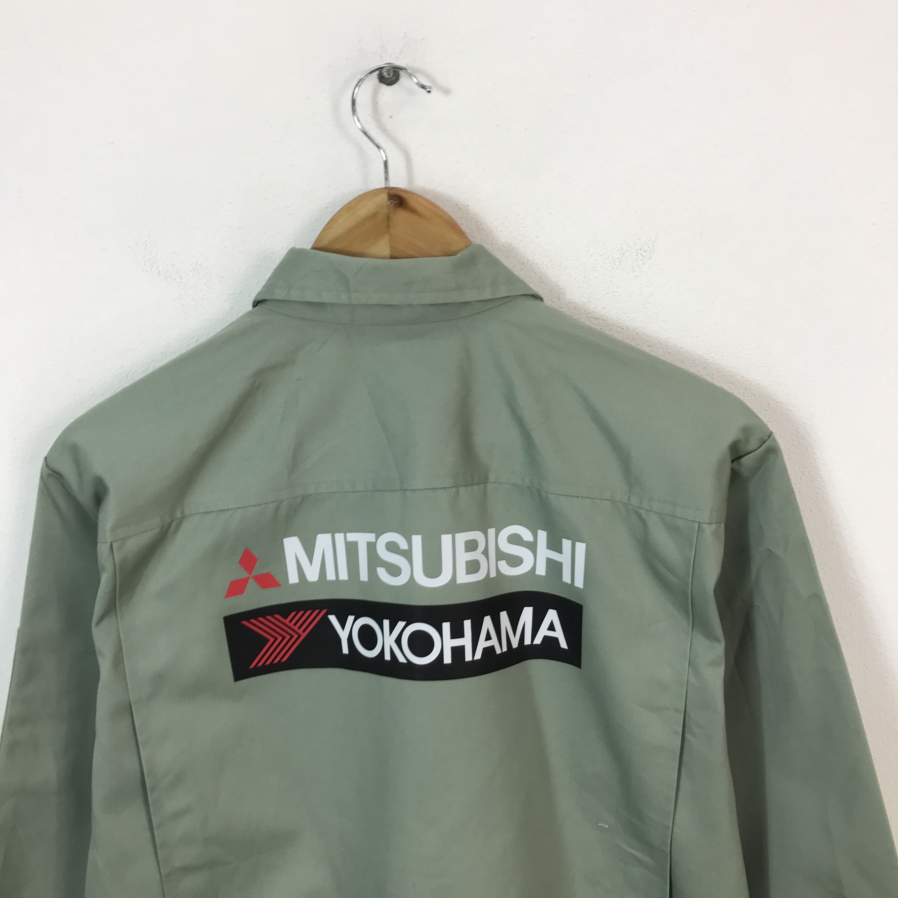 Japanese Brand Vtg mitsubishi racing motorsport uniform Custom jacket Size US L / EU 52-54 / 3 - 4 Thumbnail