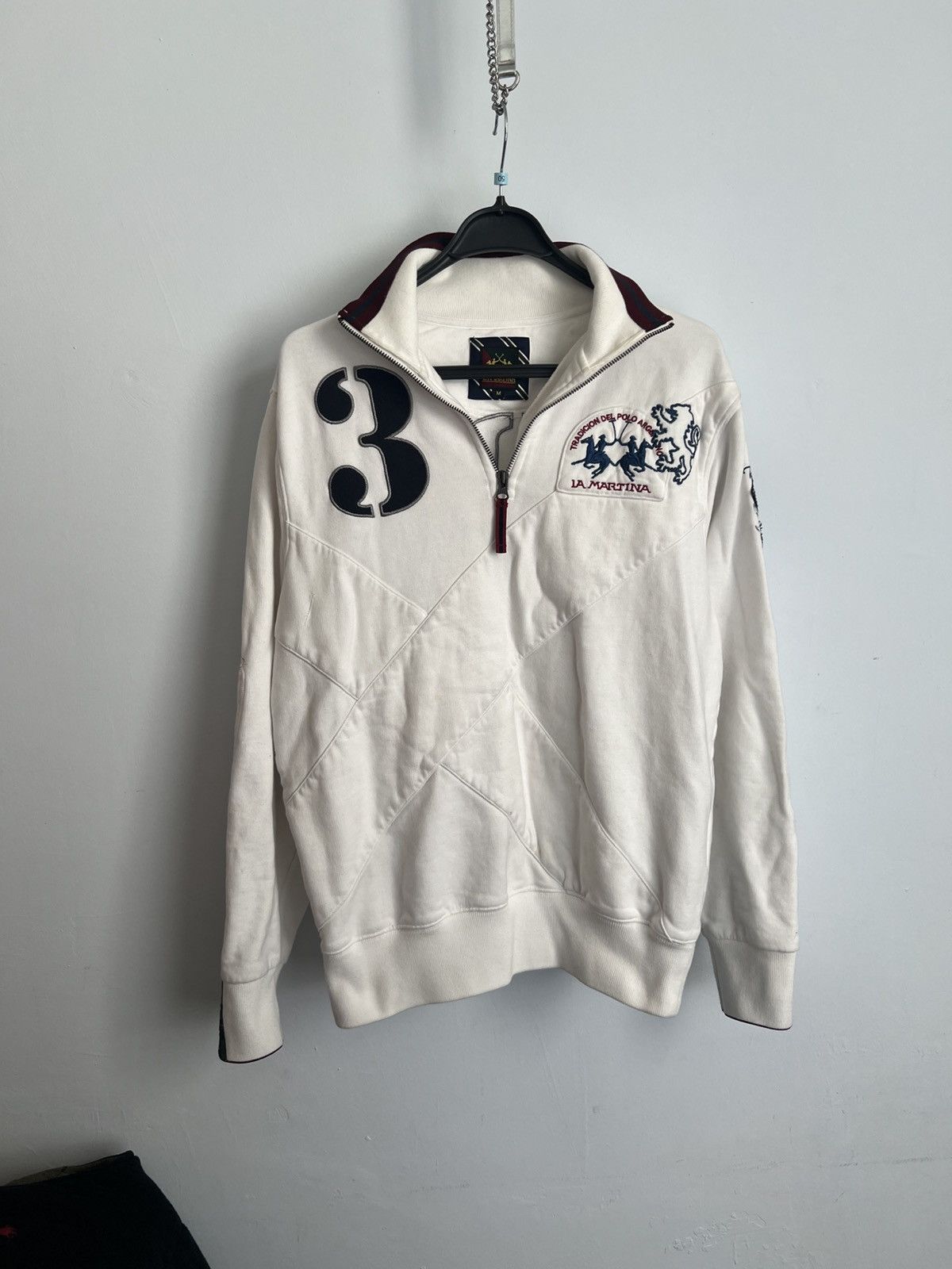 La Martina Vintage La-Martina Zip-Up #3 (Hoodie) Size US M / EU 48-50 / 2 - 1 Thumbnail