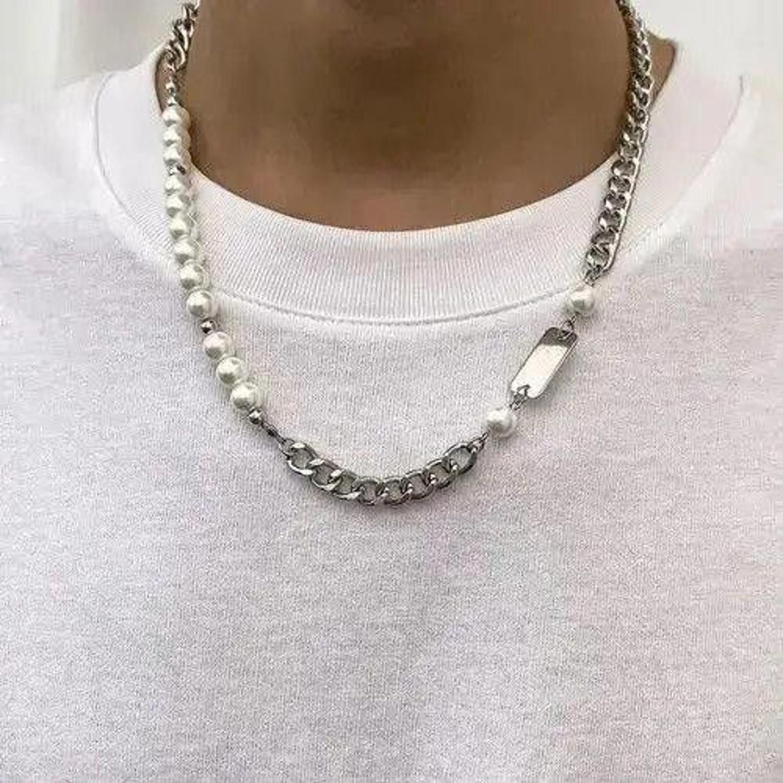 Jewelry Chunky Cuban Chain Necklace Size ONE SIZE - 2 Thumbnail