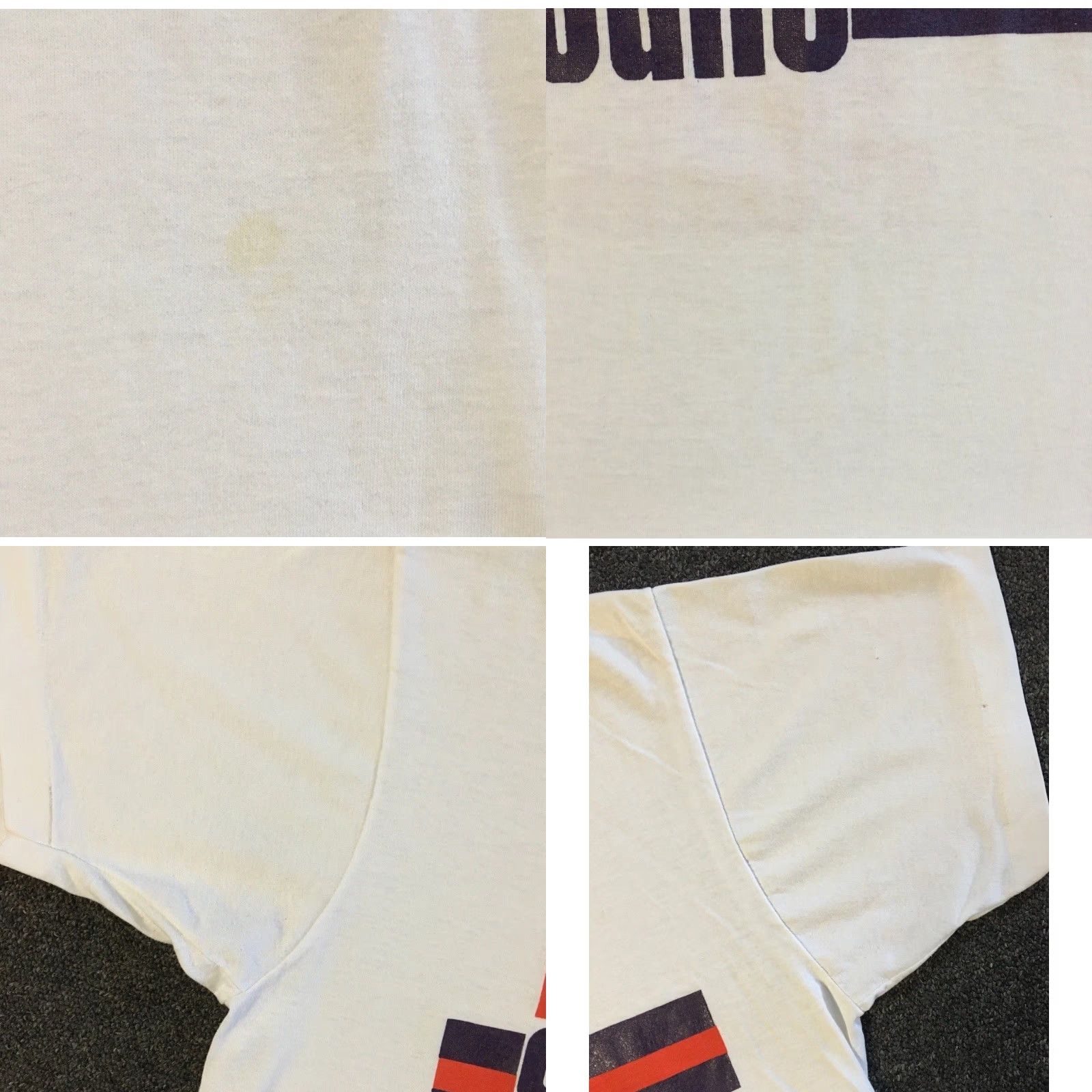 Vintage VINTAGE Phoenix Suns T-Shirt M White Graphic Tee 80s 90s Distressed Circle K Chuck Barkley Grunge Men's Short Sleeve Crew Neck USA Made Single Stitch Size US M / EU 48-50 / 2 - 8 Thumbnail