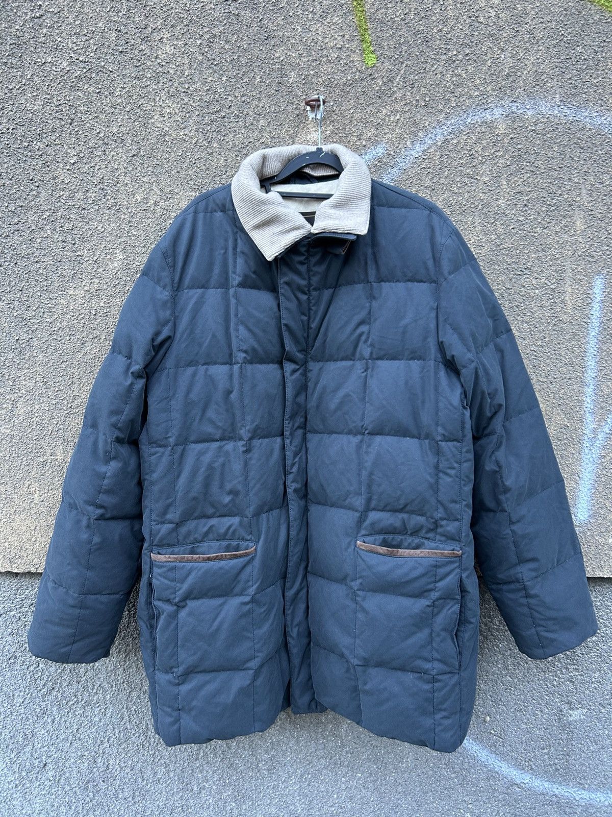 Loro Piana Loro Piana Navy Icer Strom System Parka Luxury puffer Jacket Size US L / EU 52-54 / 3 - 2 Thumbnail