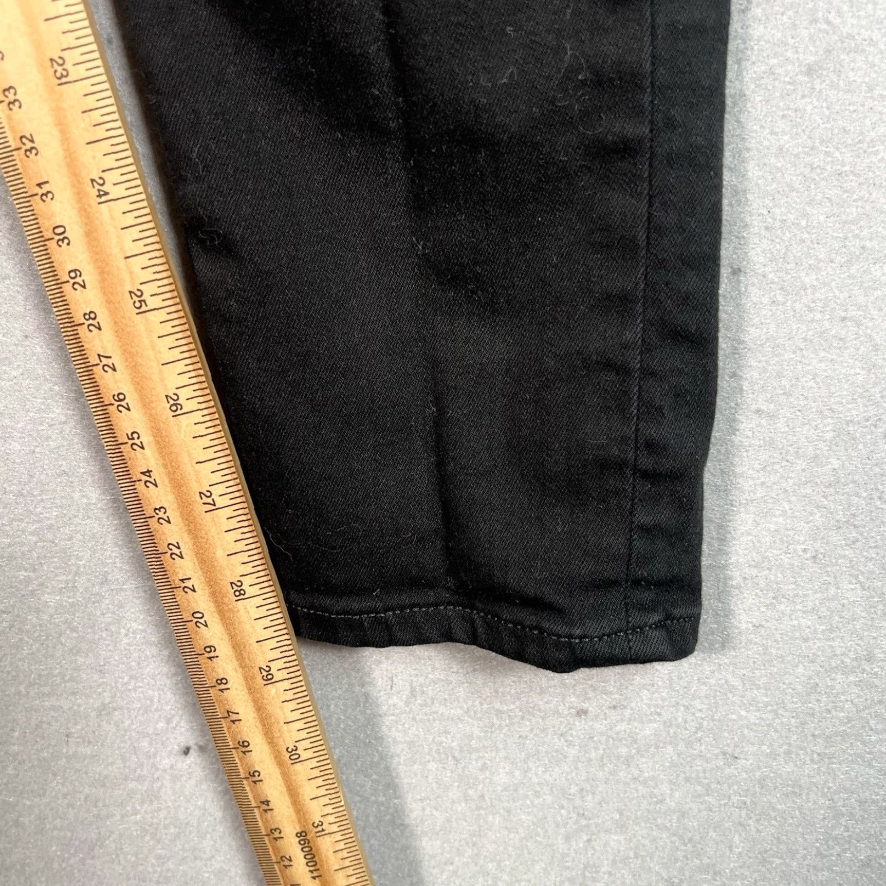 Acne Studios Acne Studios Skin 5 Jeans Women Denim Skinny 28x34 Black Foil W28 L34 Adult Womens Size 28" / US 6 / IT 42 - 4 Thumbnail