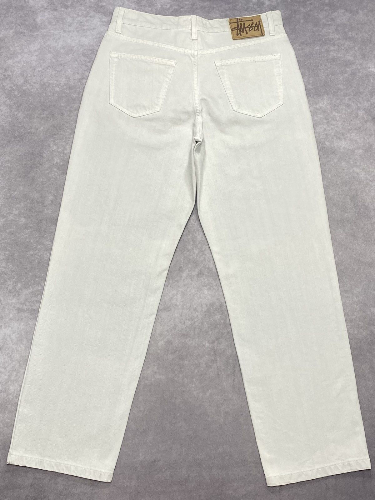 Stussy Floral Jacquard Big Ol' Jeans | Grailed