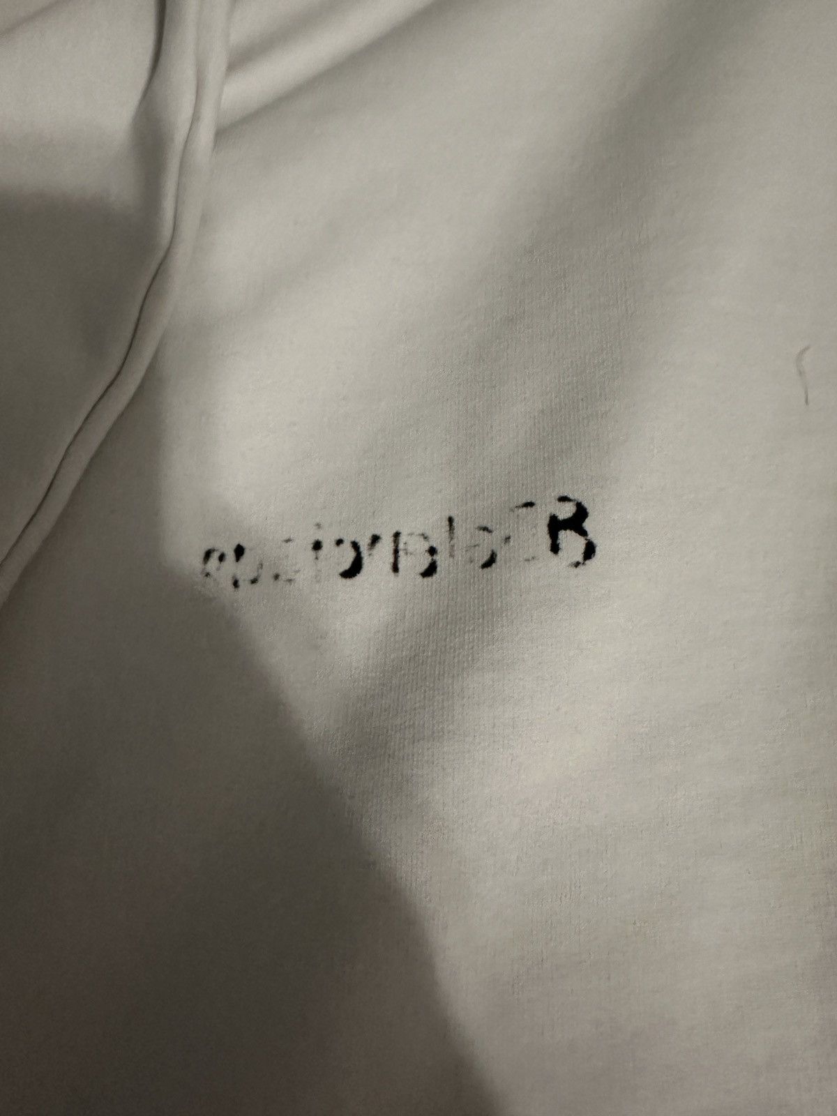 Balenciaga Balenciaga FW23 Dirty White Hoodie Oversized Fit Marker Logo Size US S / EU 44-46 / 1 - 5 Thumbnail